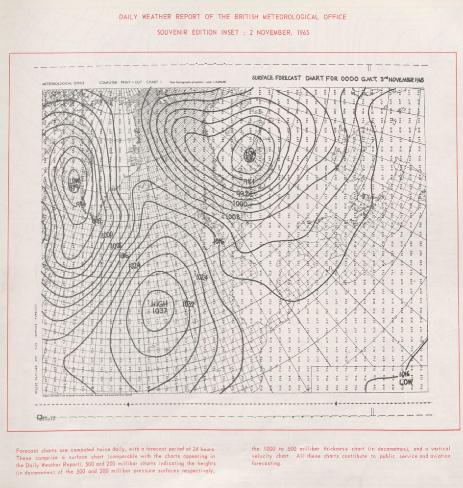first_met_office_nwp_output_issued_on_2nd_november_1965