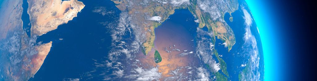India from space