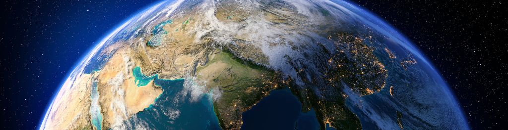 India from space