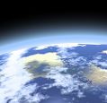 A view of the earth from space