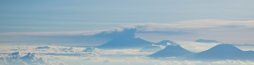 View from above the clouds. Photo Lola Guti