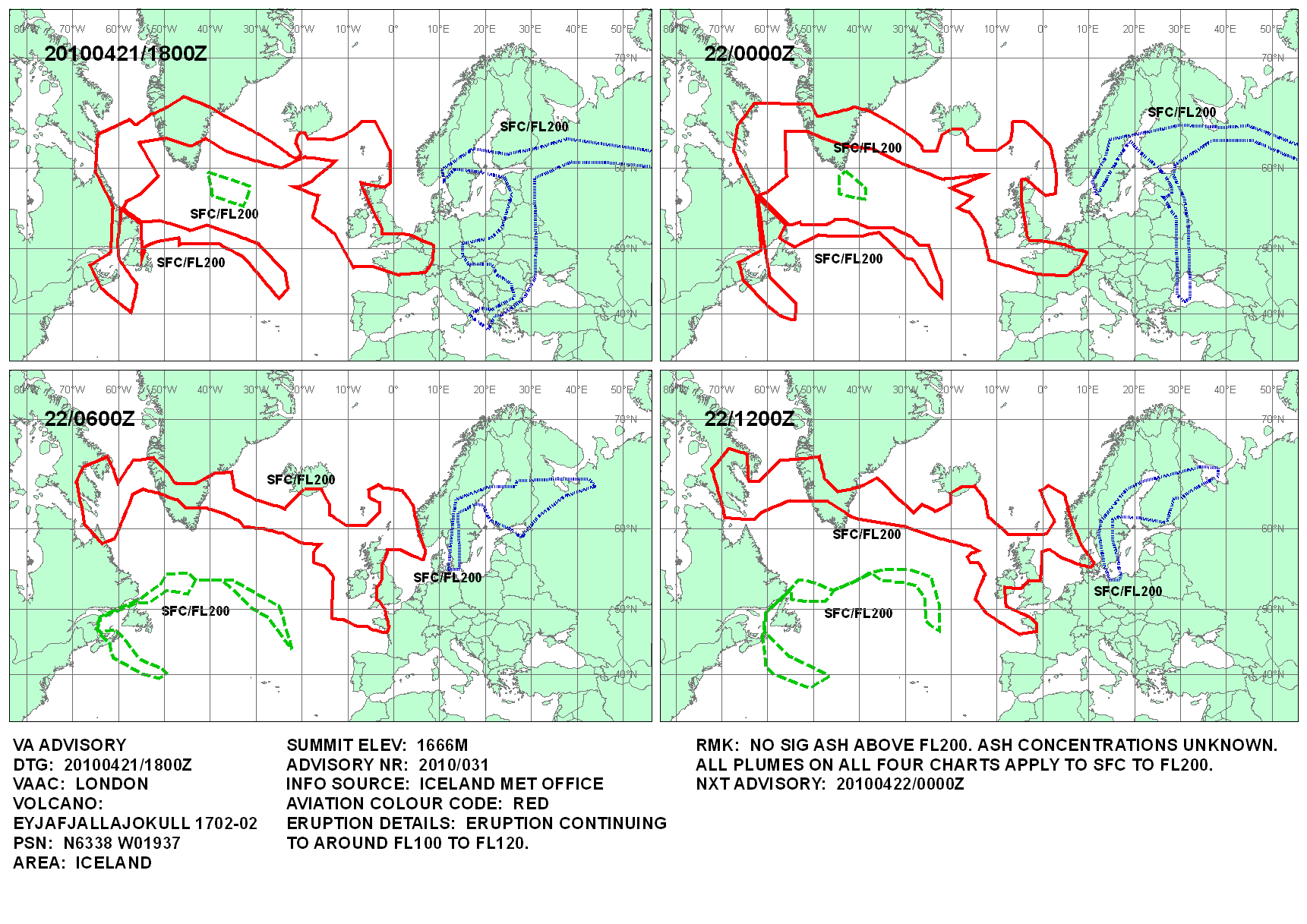 Volcanic ash graphic