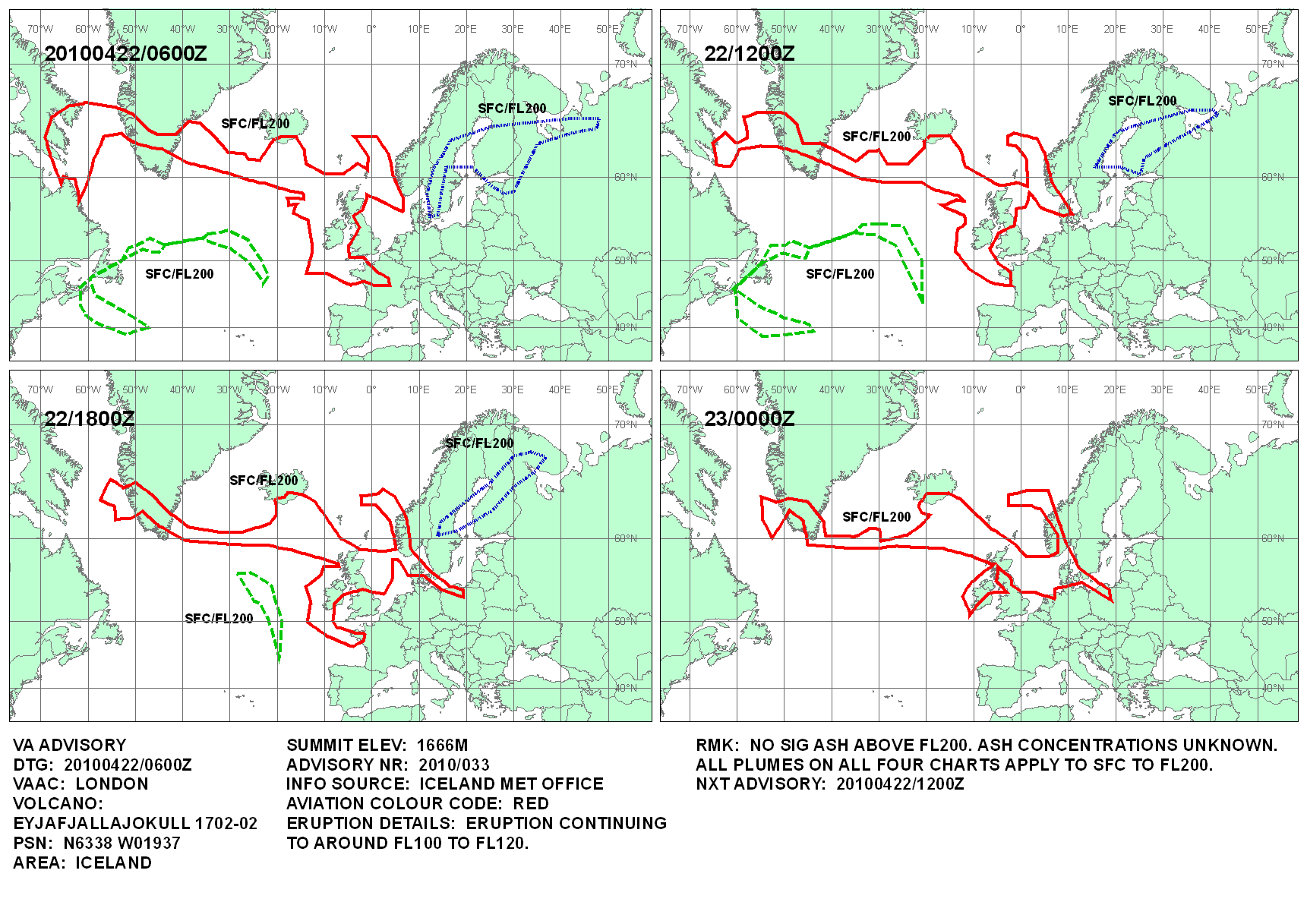 Volcanic ash graphic