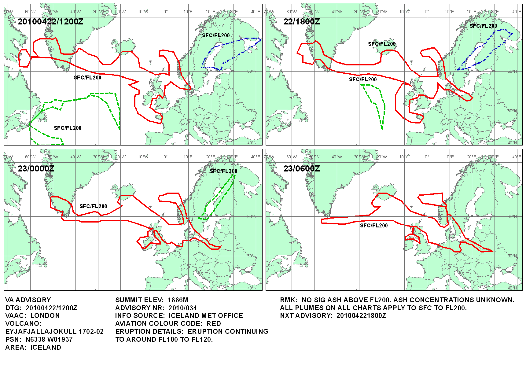 Volcanic ash graphic