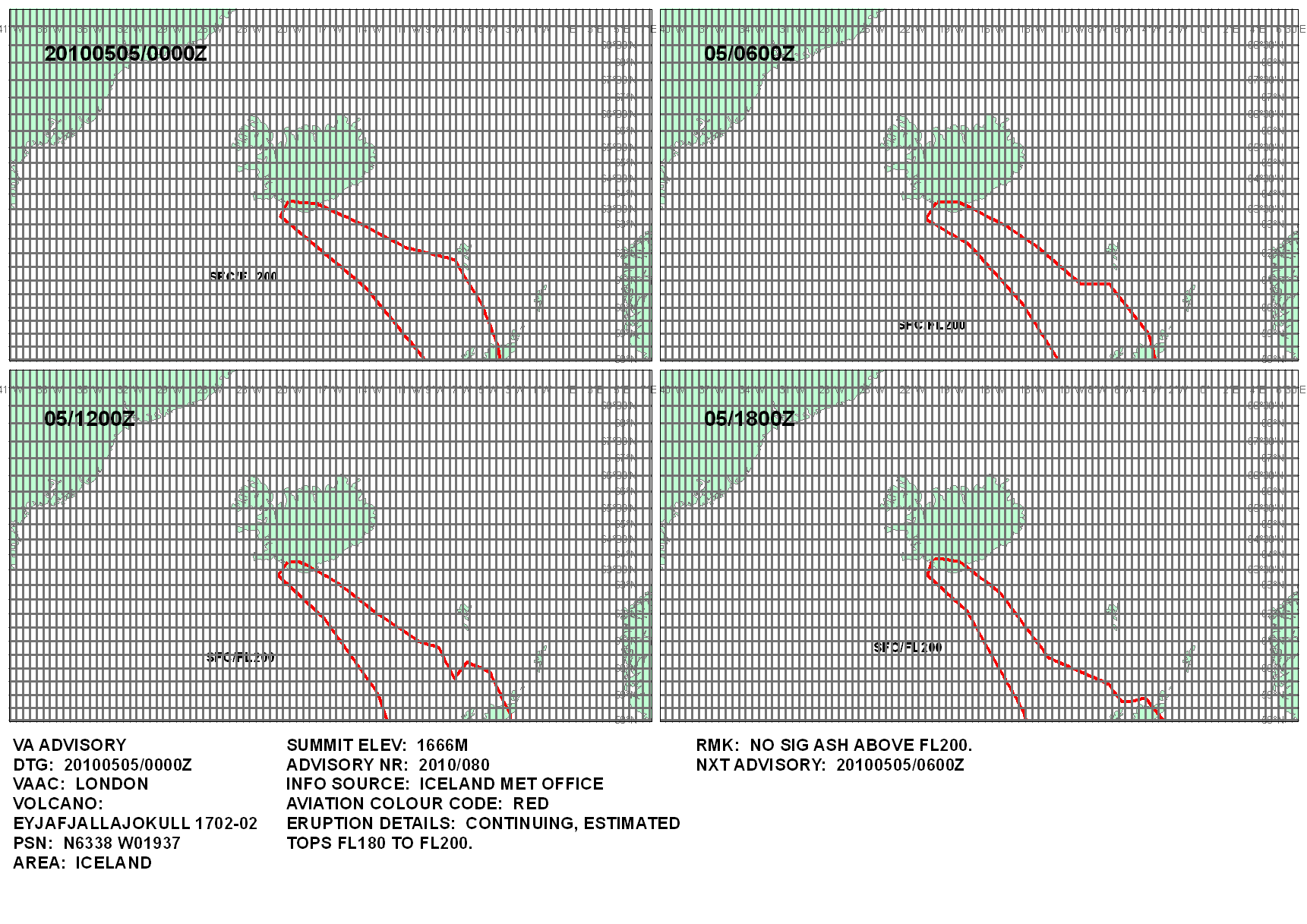 Volcanic ash graphic