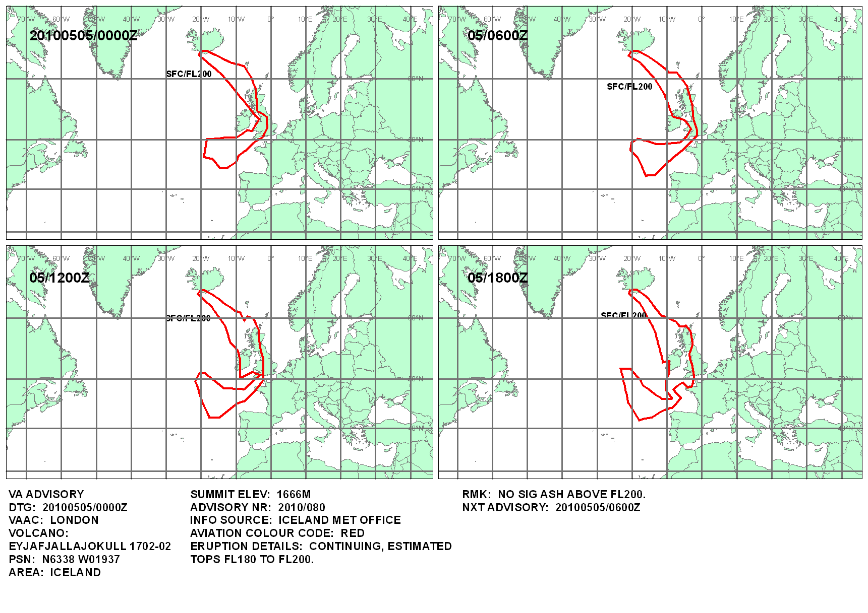 Volcanic ash graphic