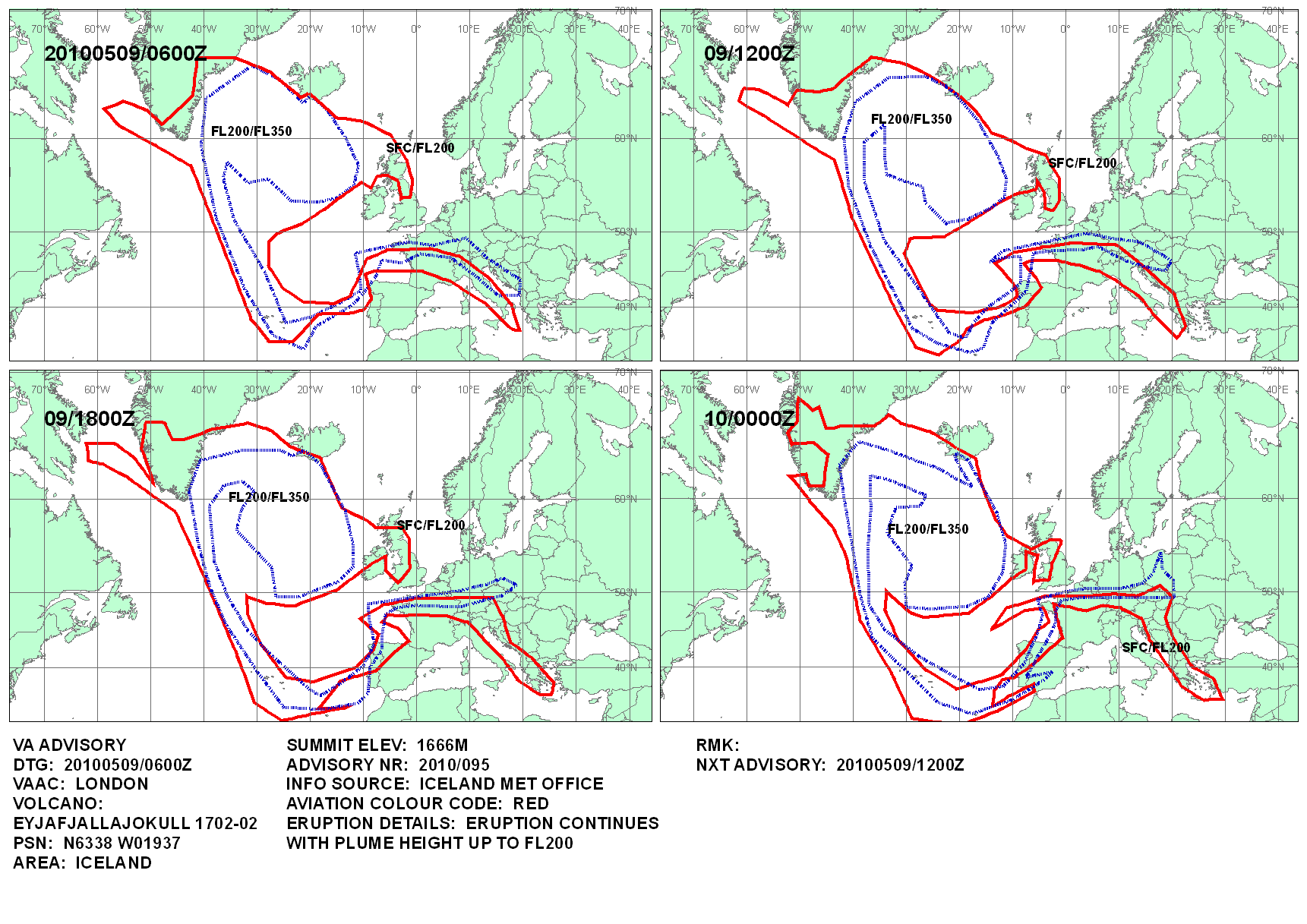 Volcanic ash graphic