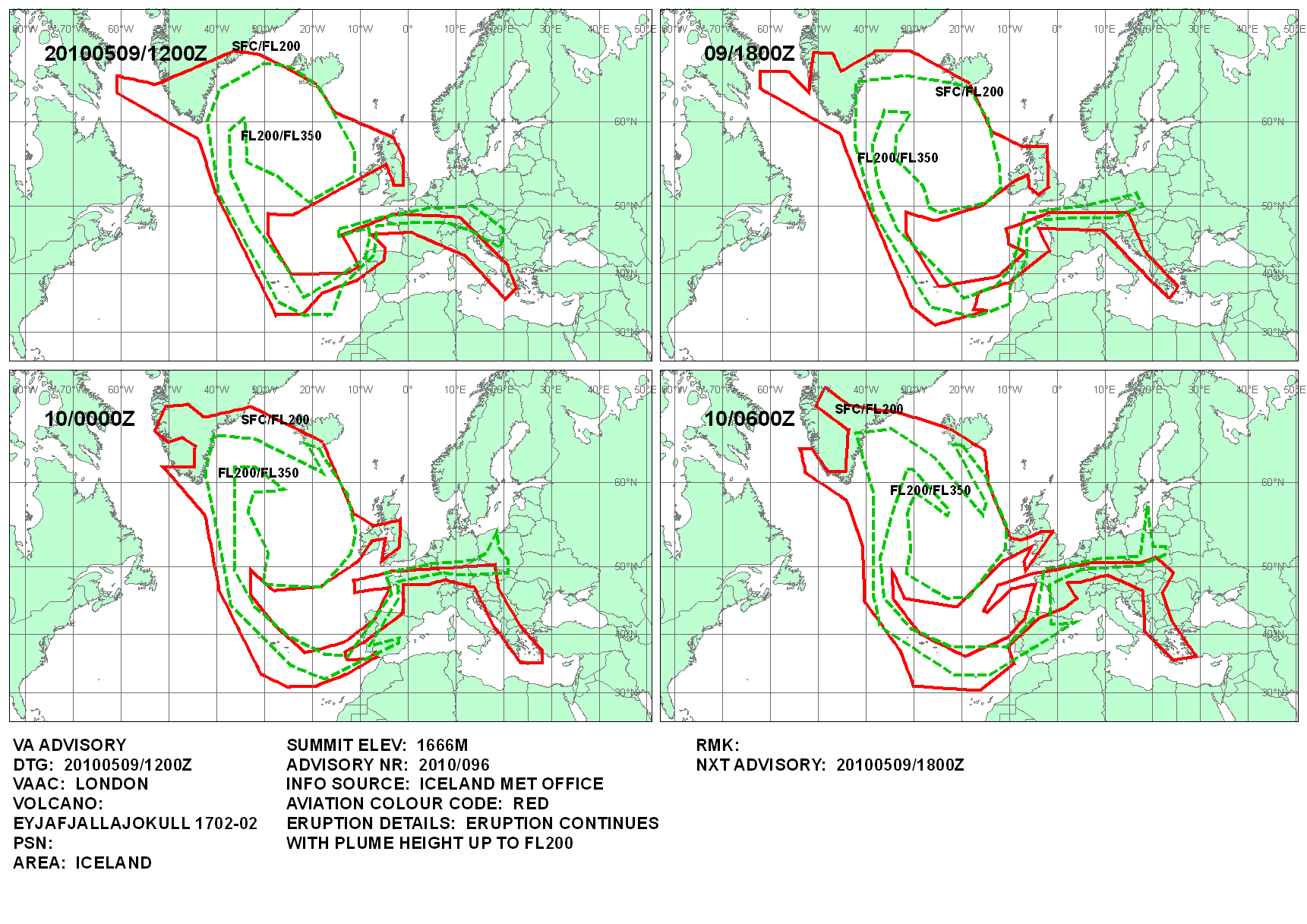 Volcanic ash graphic