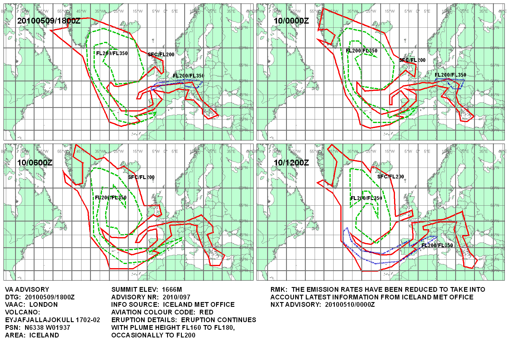 Volcanic ash graphic