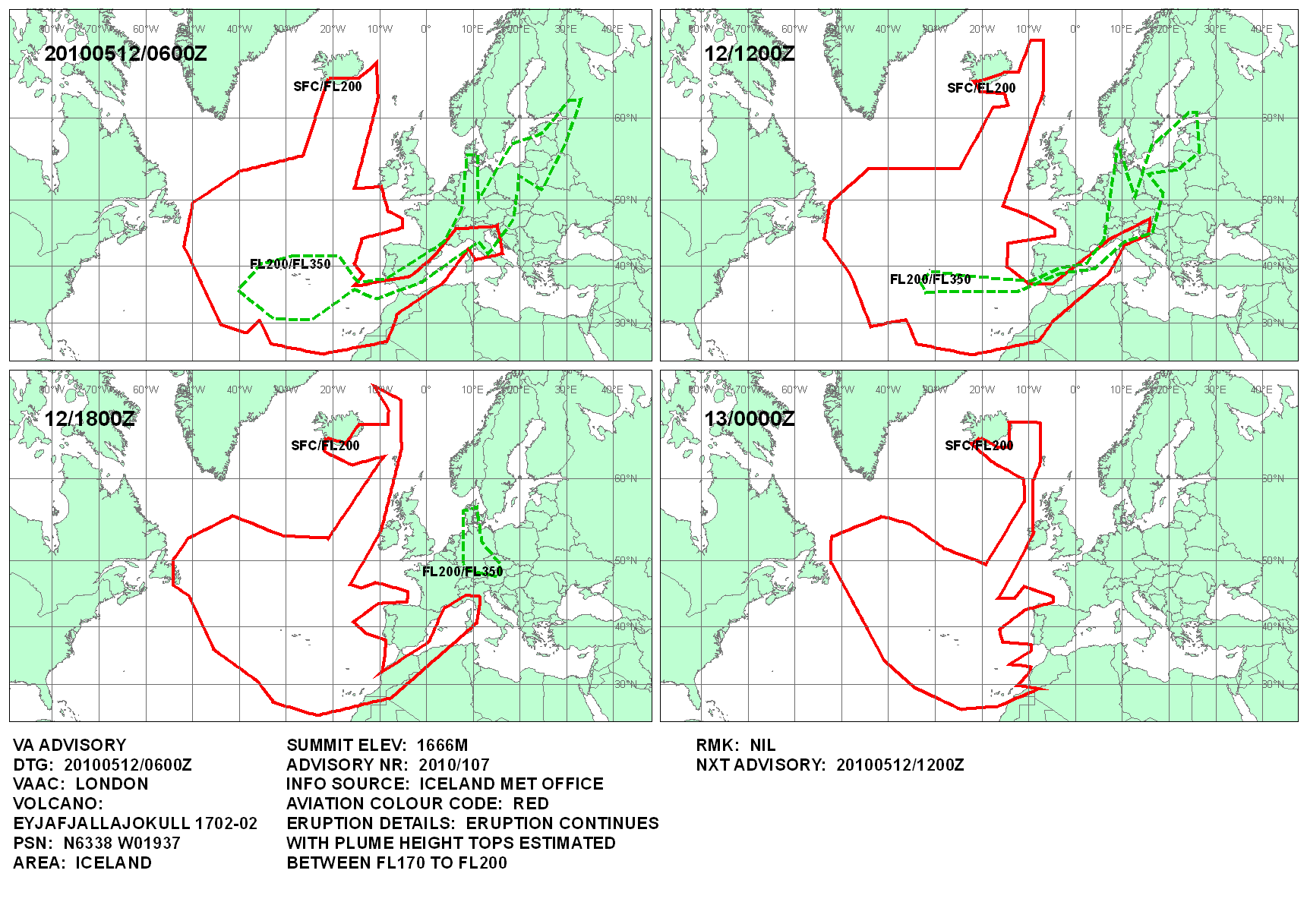 Volcanic ash graphic