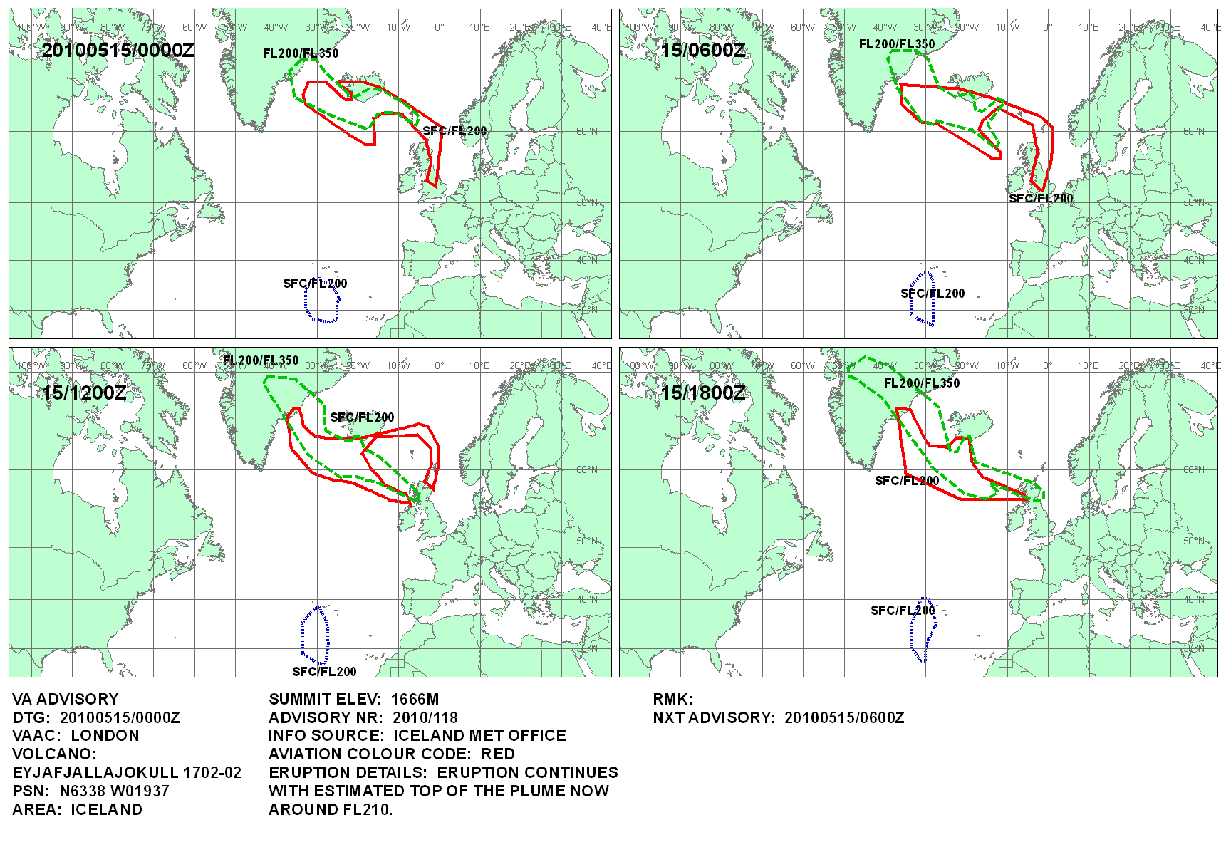 Volcanic ash graphic