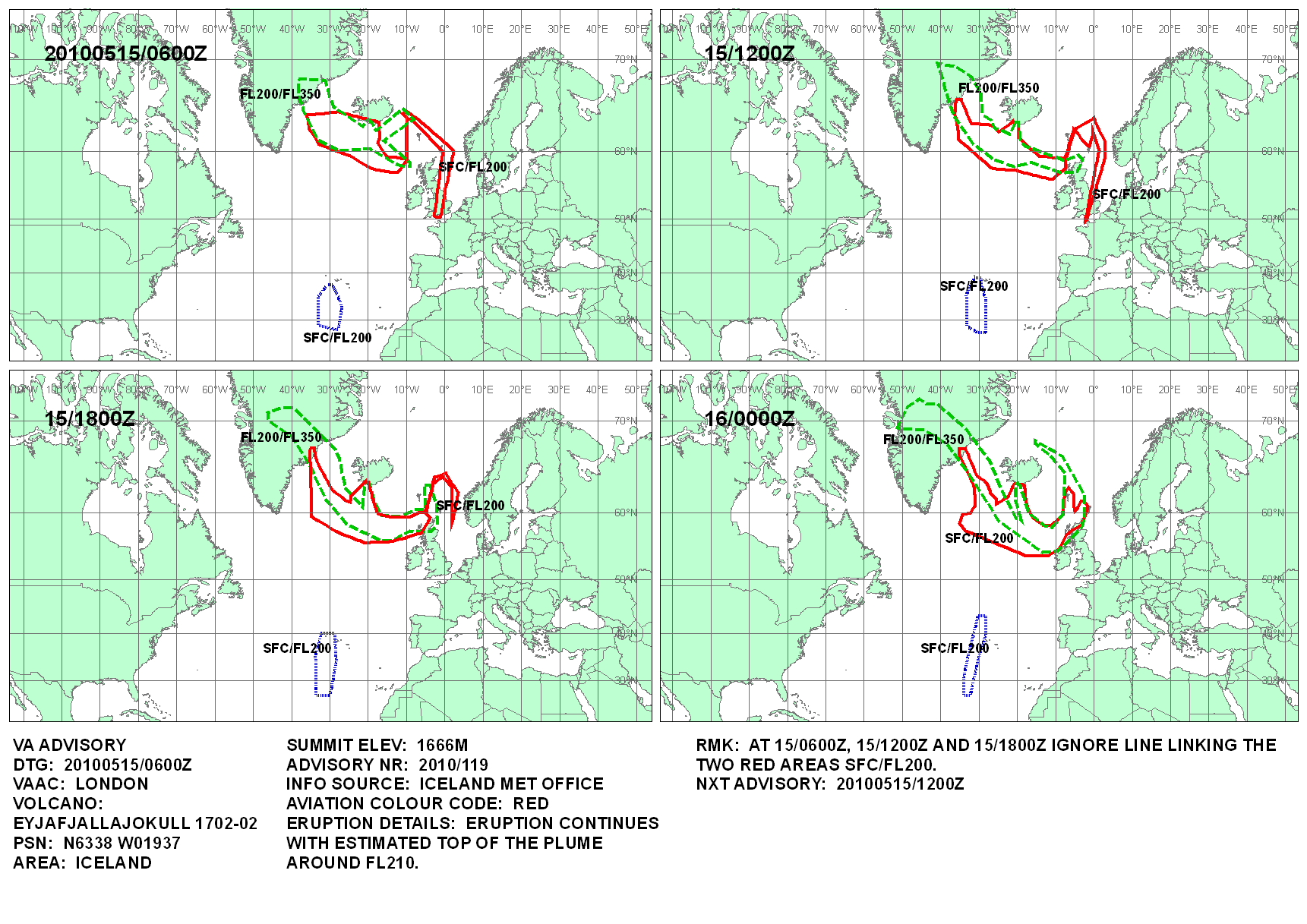 Volcanic ash graphic