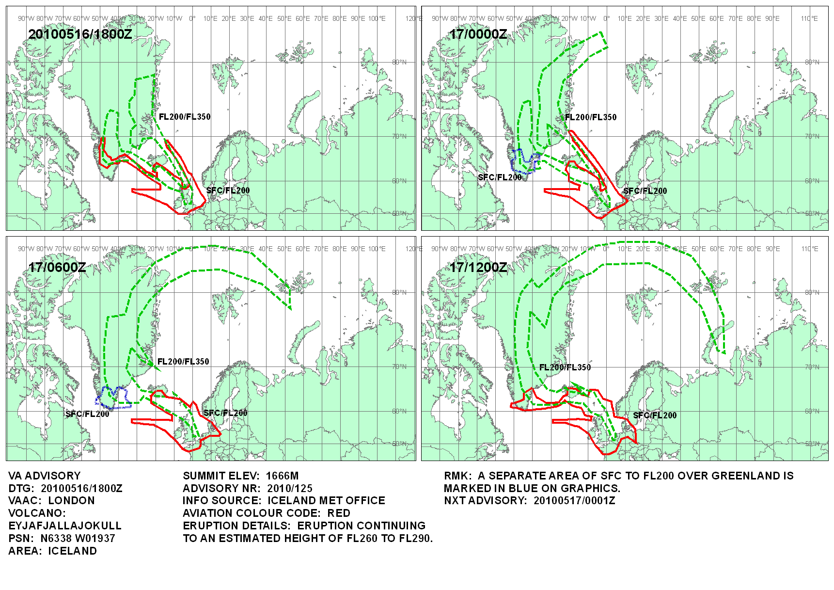 Volcanic ash graphic