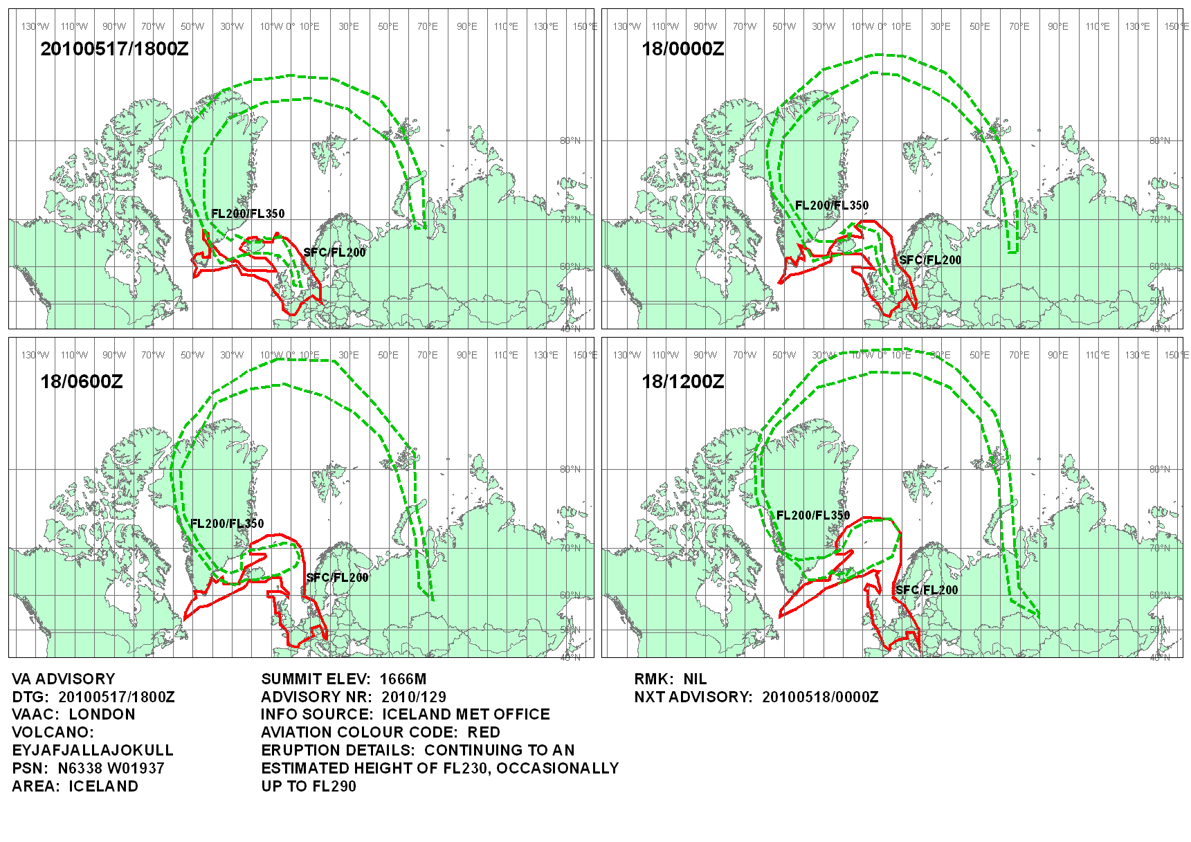 Volcanic ash graphic