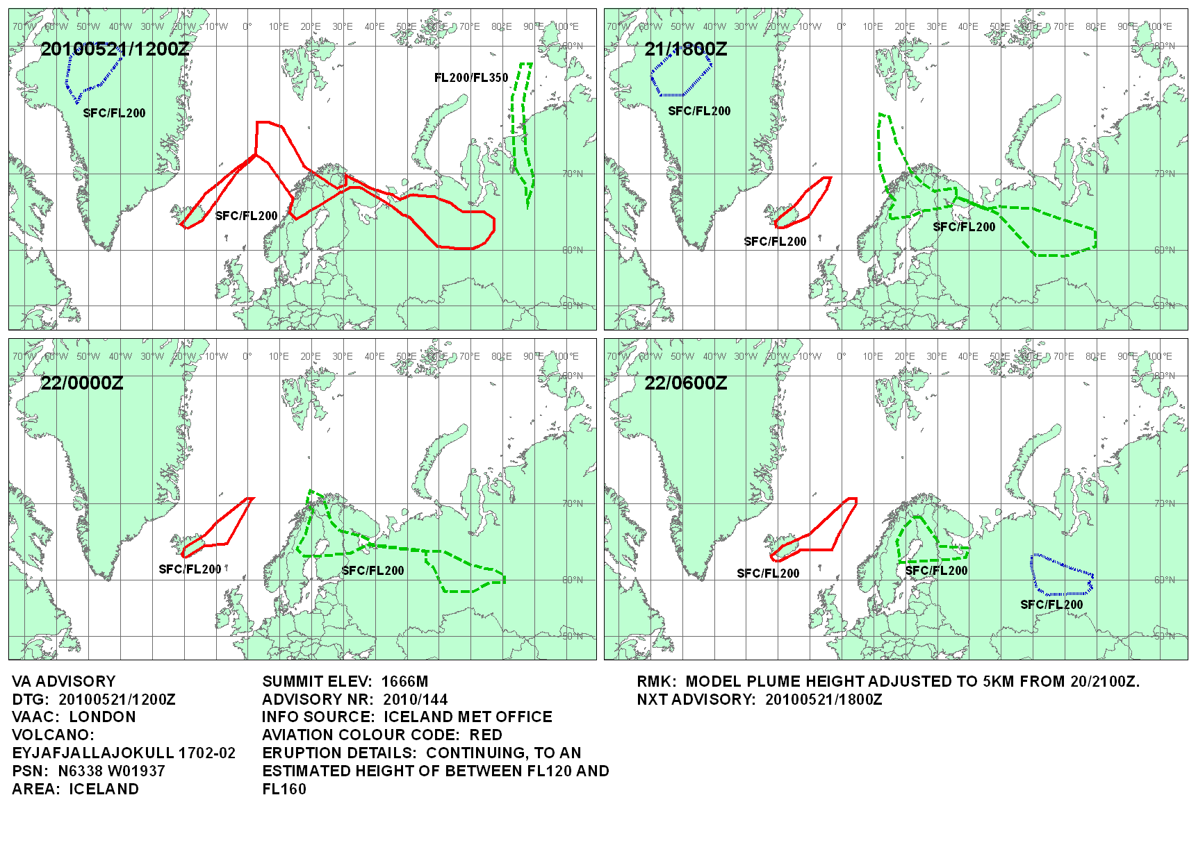 Volcanic ash graphic