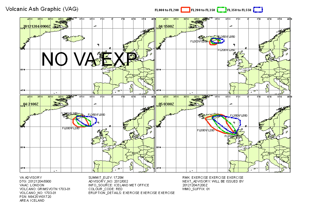 Volcanic ash graphic