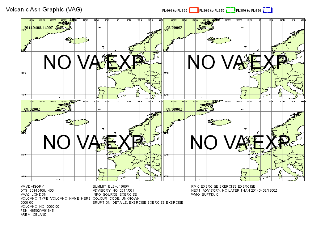 Volcanic ash graphic