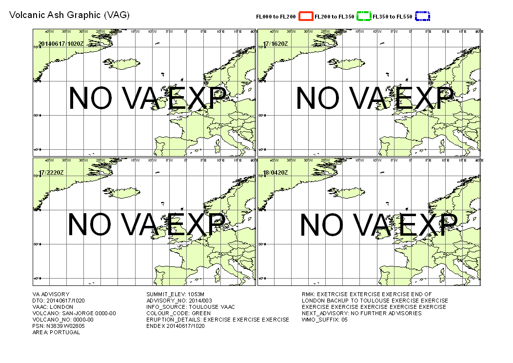 Volcanic ash graphic