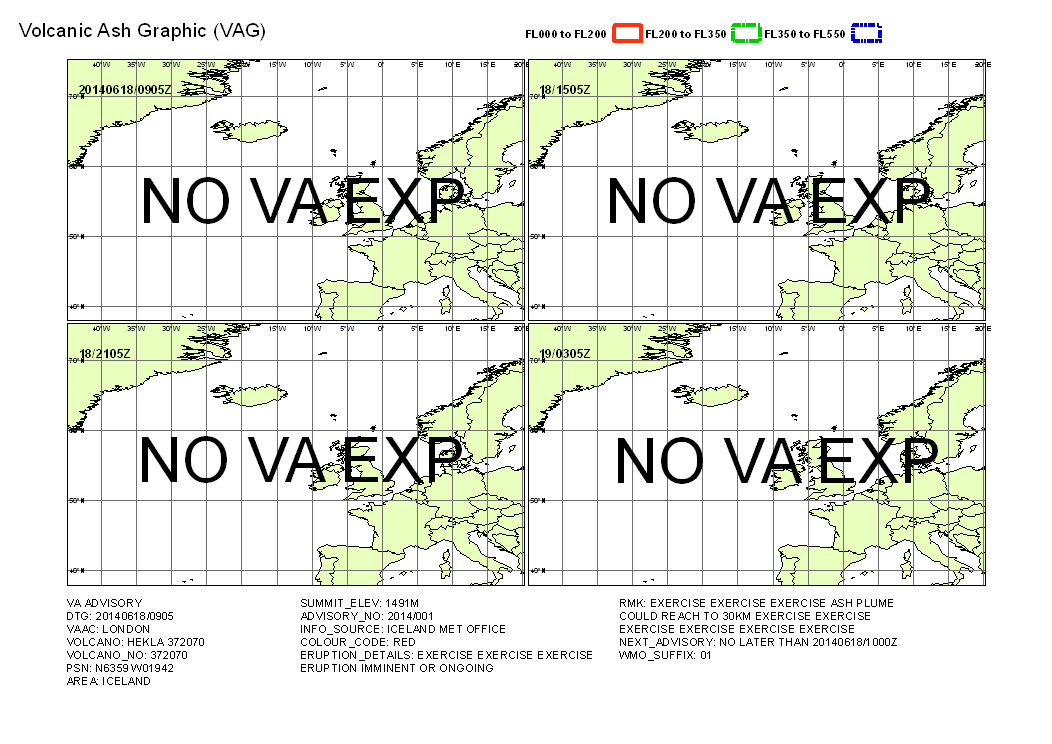 Volcanic ash graphic