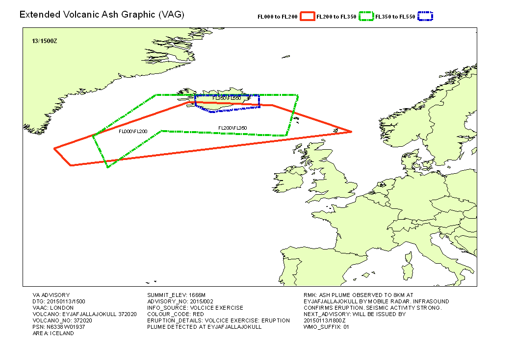 Volcanic ash graphic