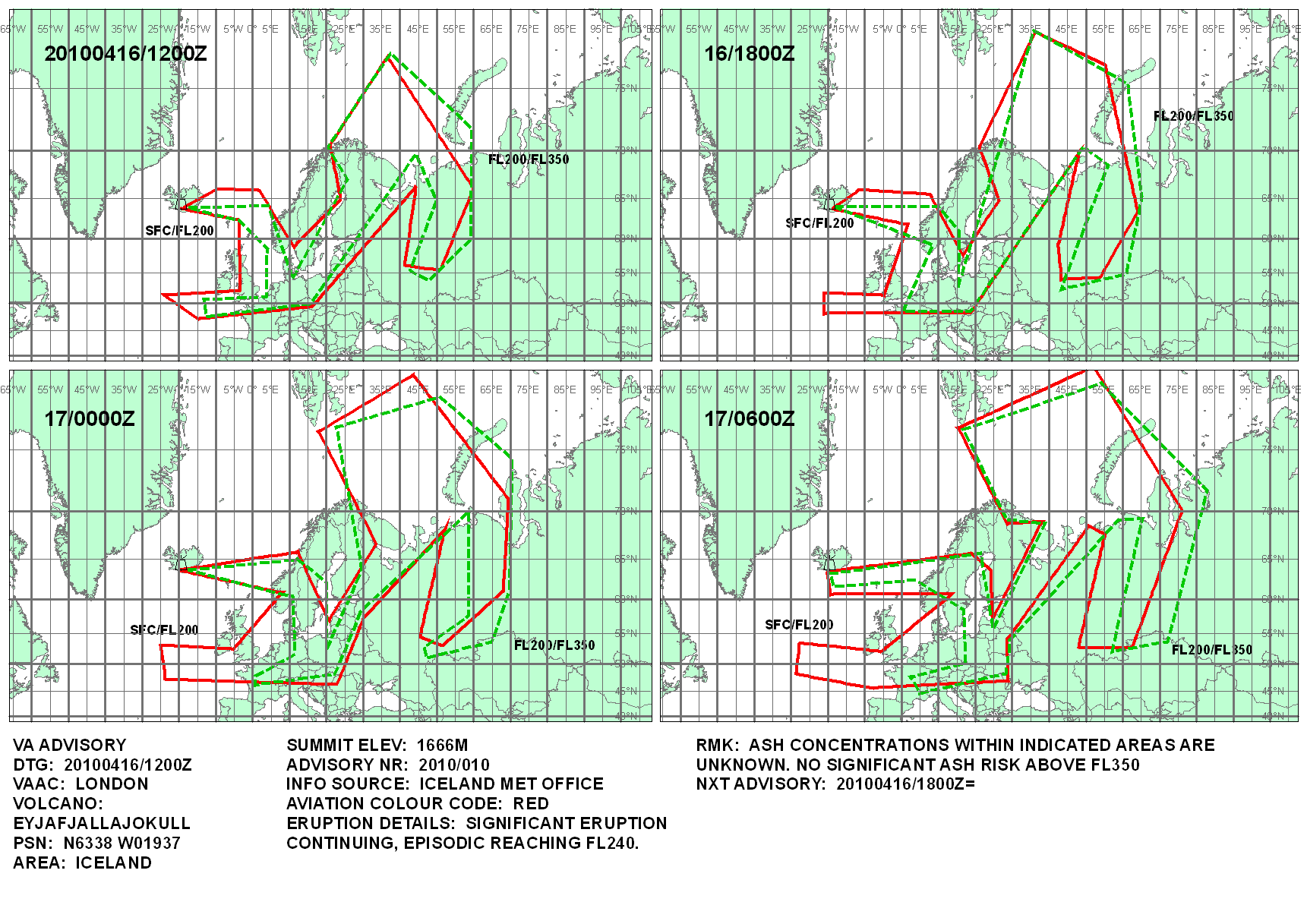 Volcanic ash graphic