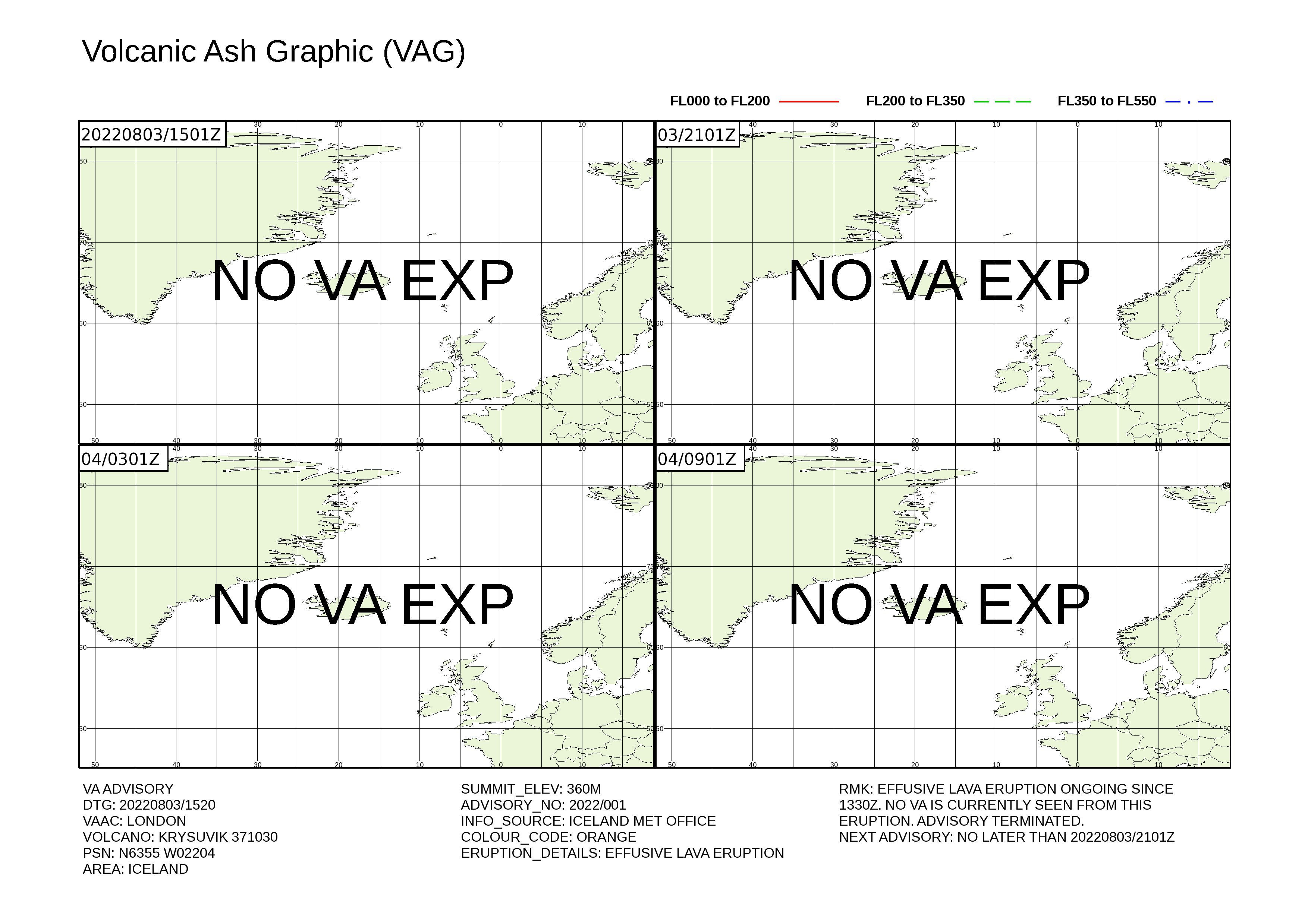 Volcanic ash graphic