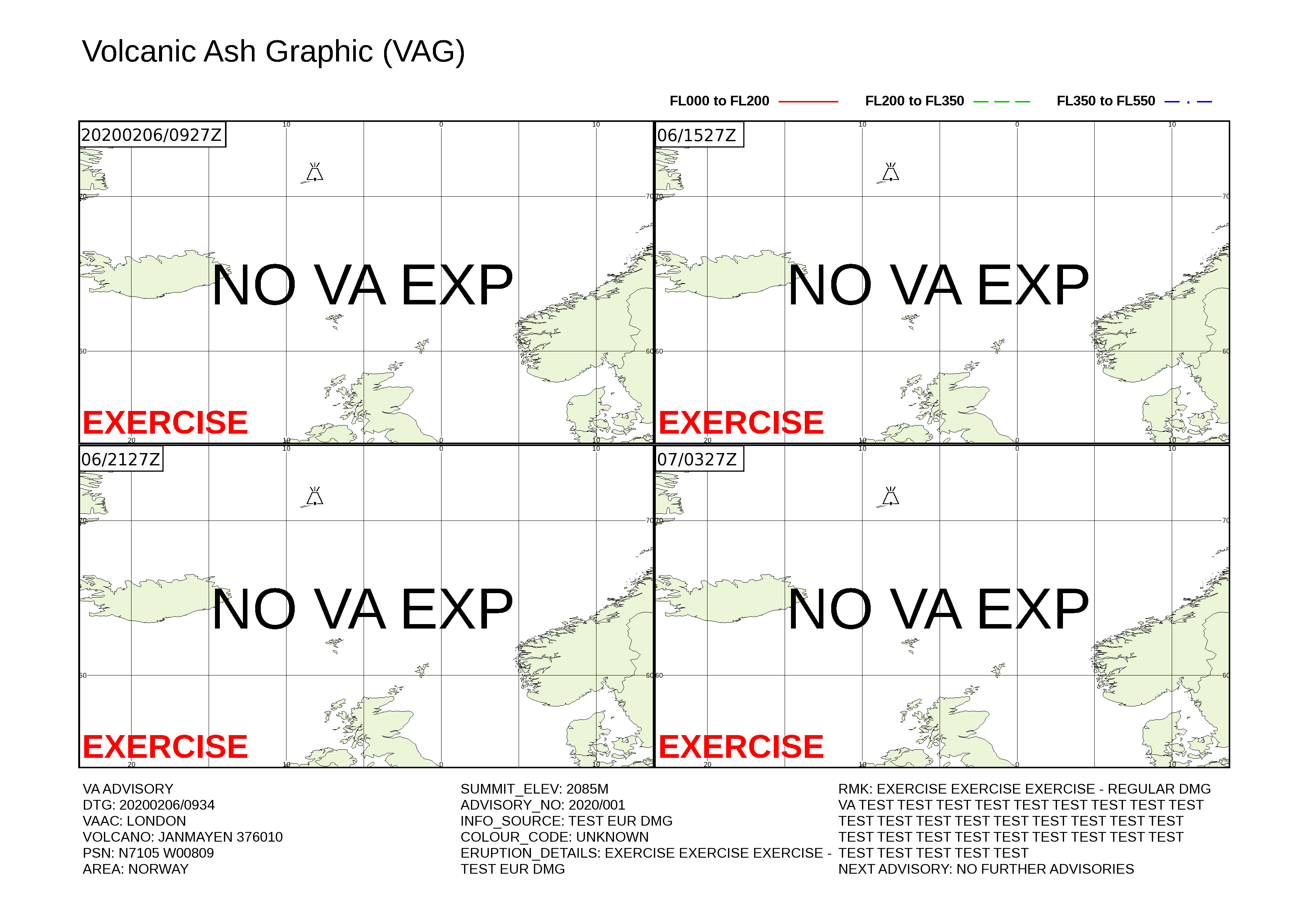 Volcanic ash graphic