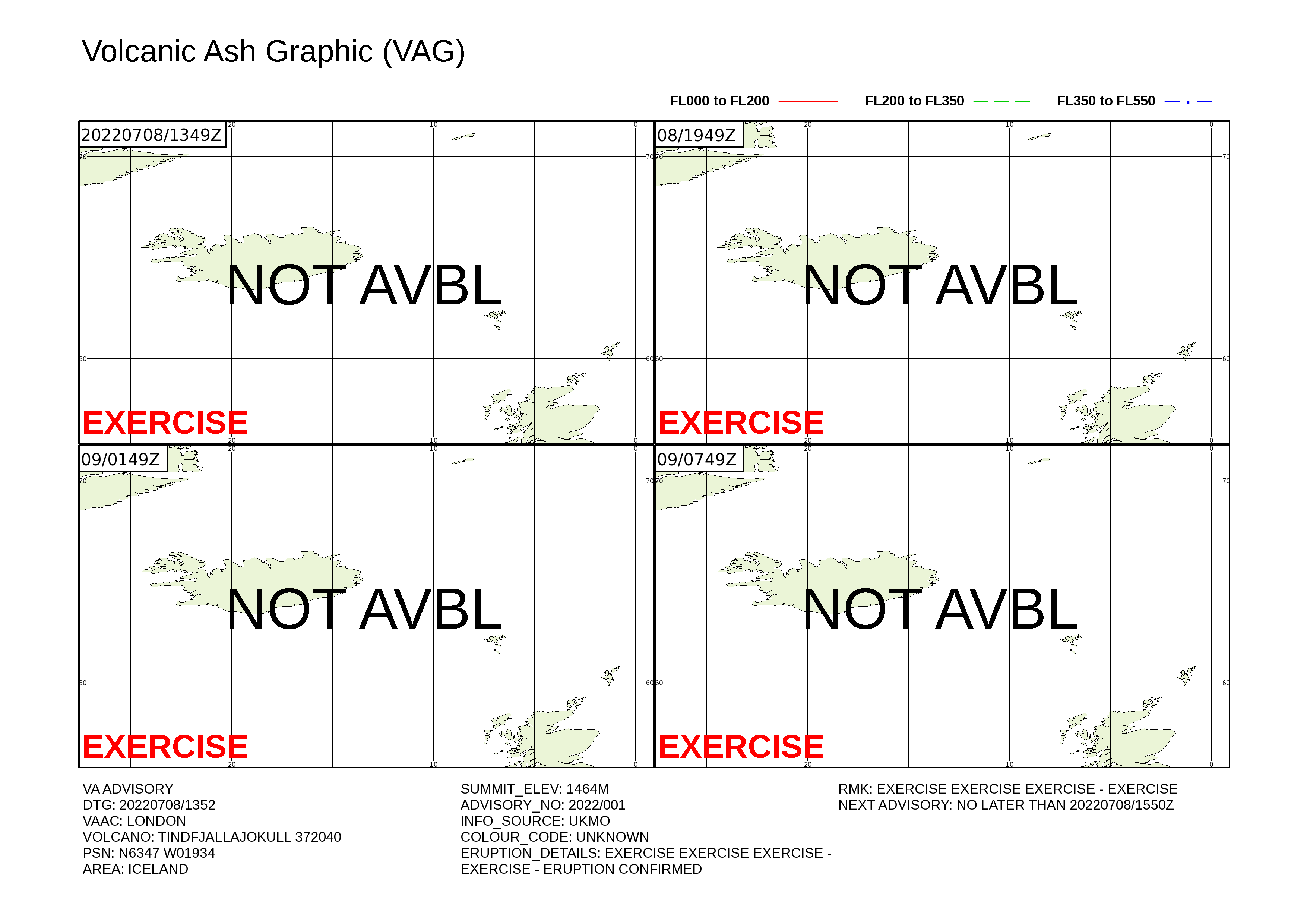 Volcanic ash graphic