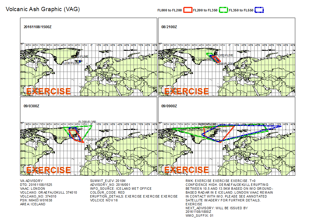 Volcanic ash graphic