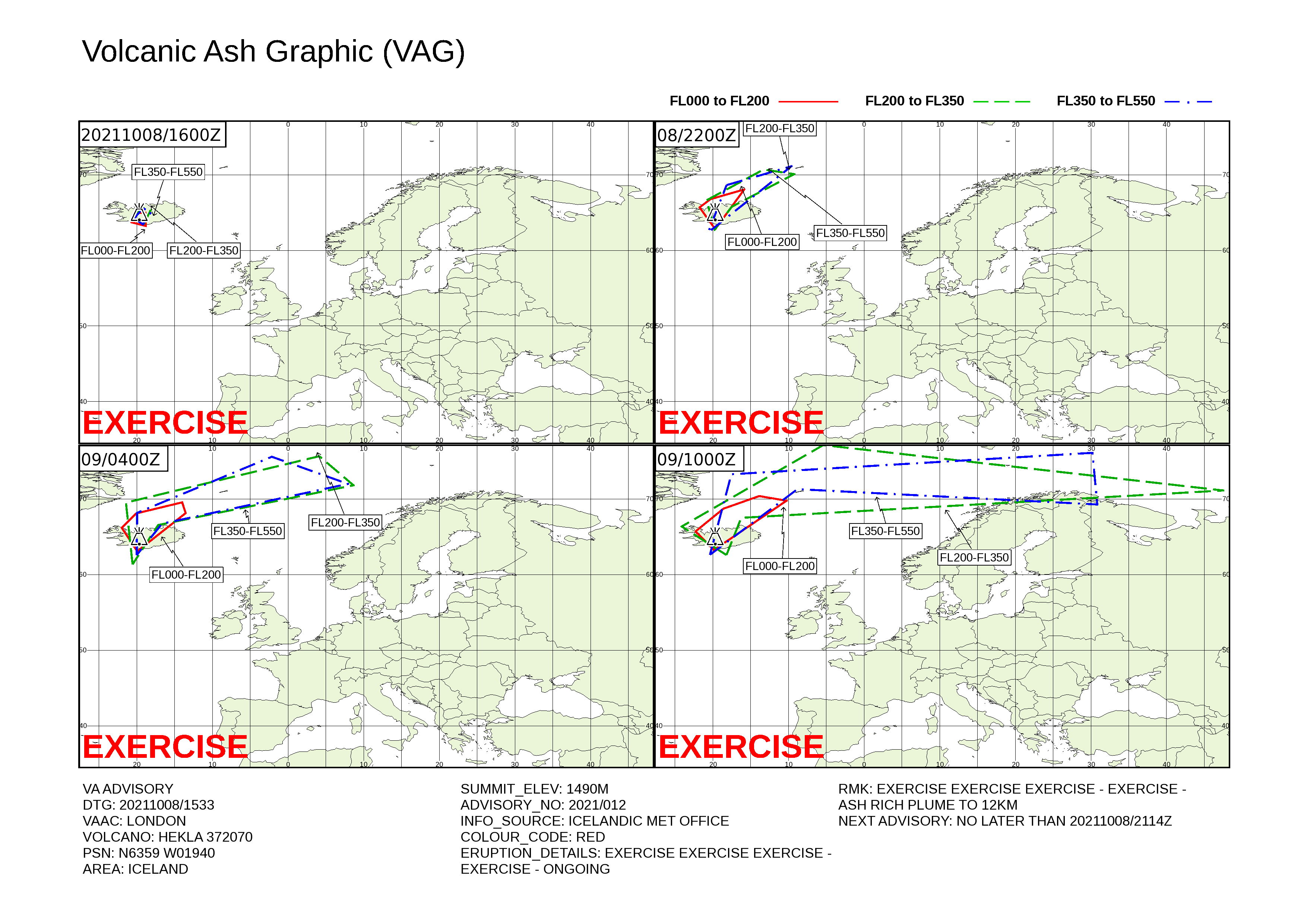 Volcanic ash graphic