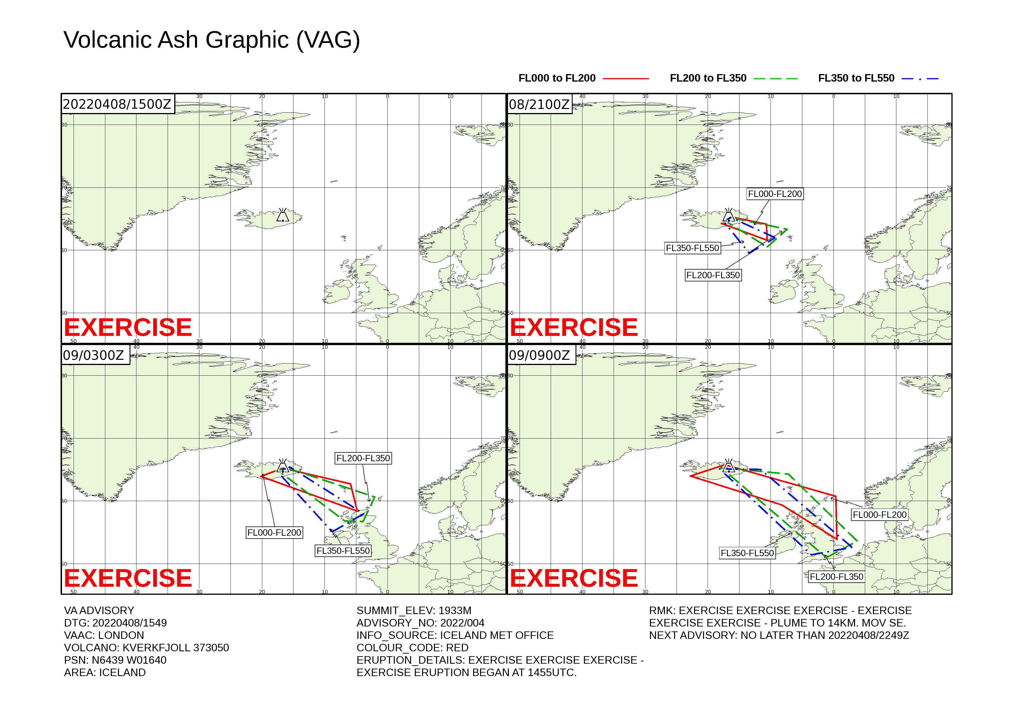 Volcanic ash graphic