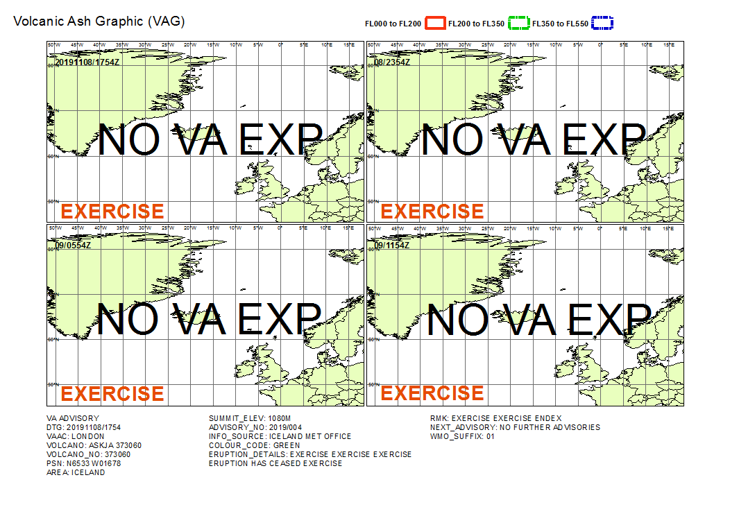 Volcanic ash graphic