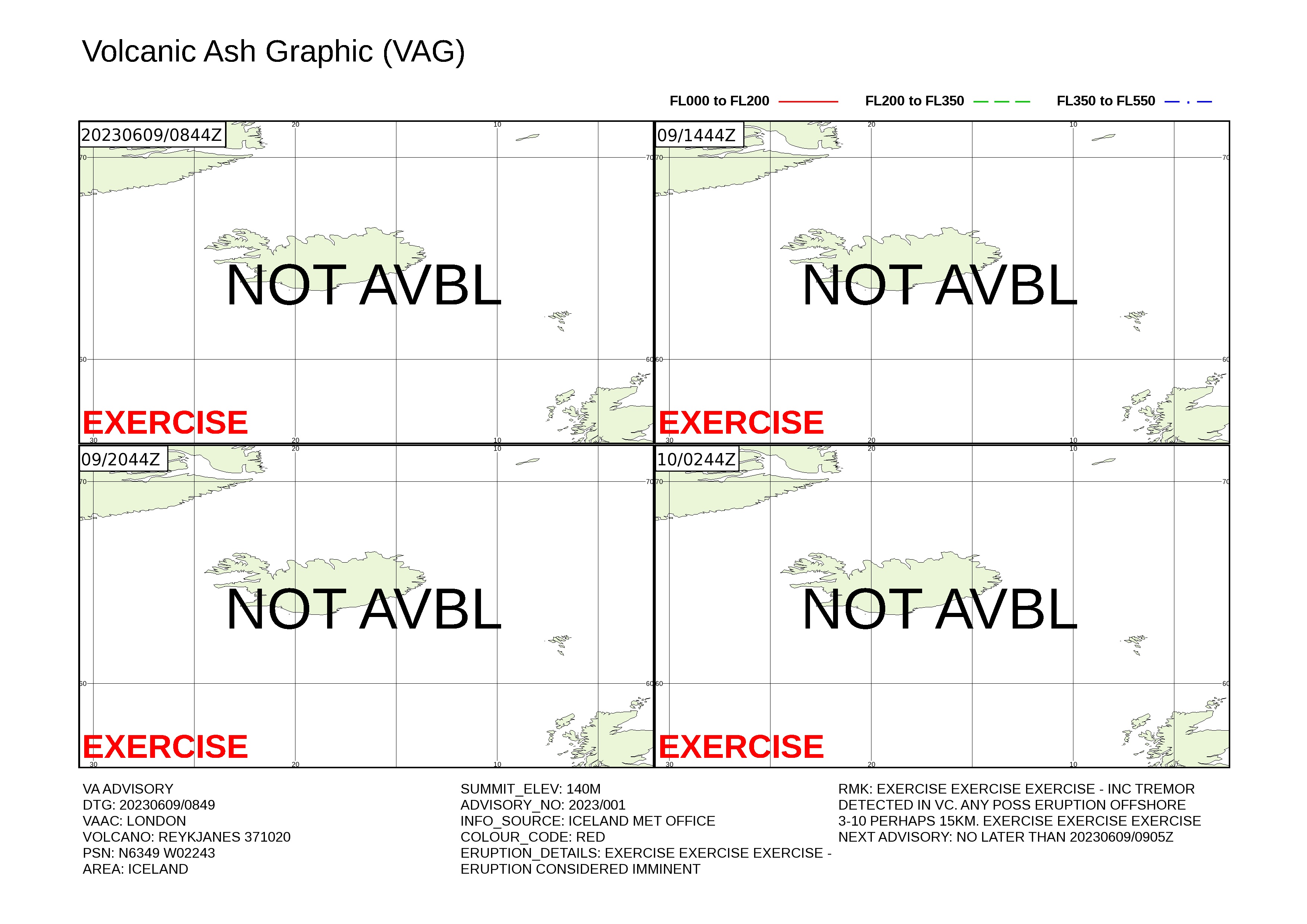 Volcanic ash graphic