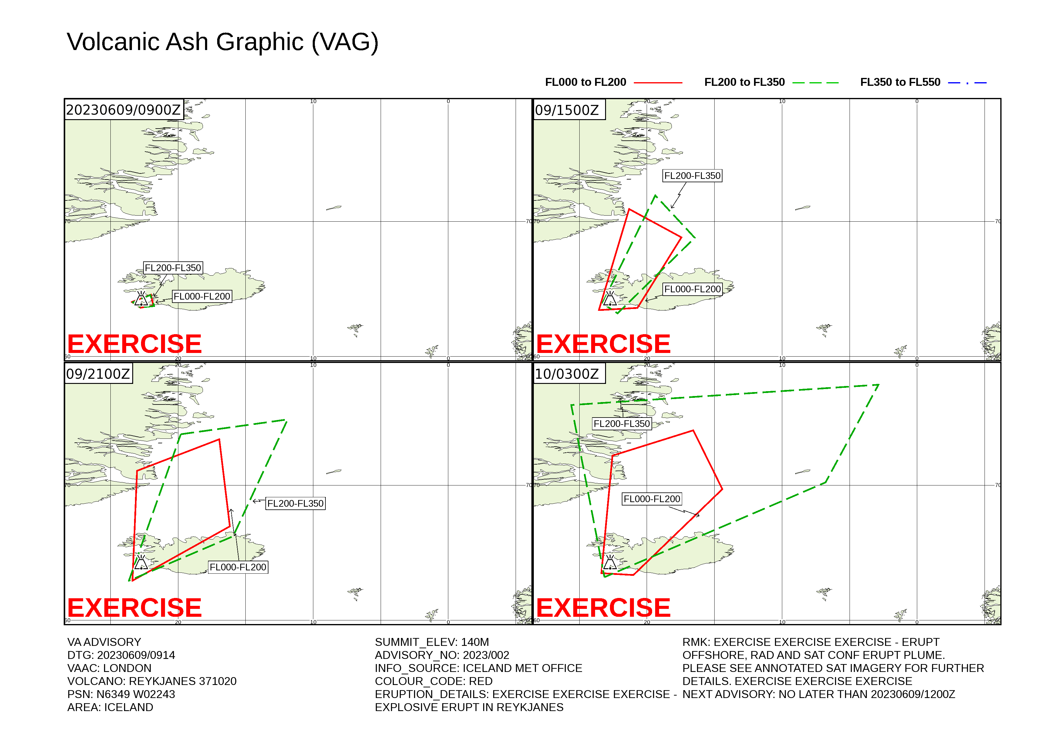 Volcanic ash graphic