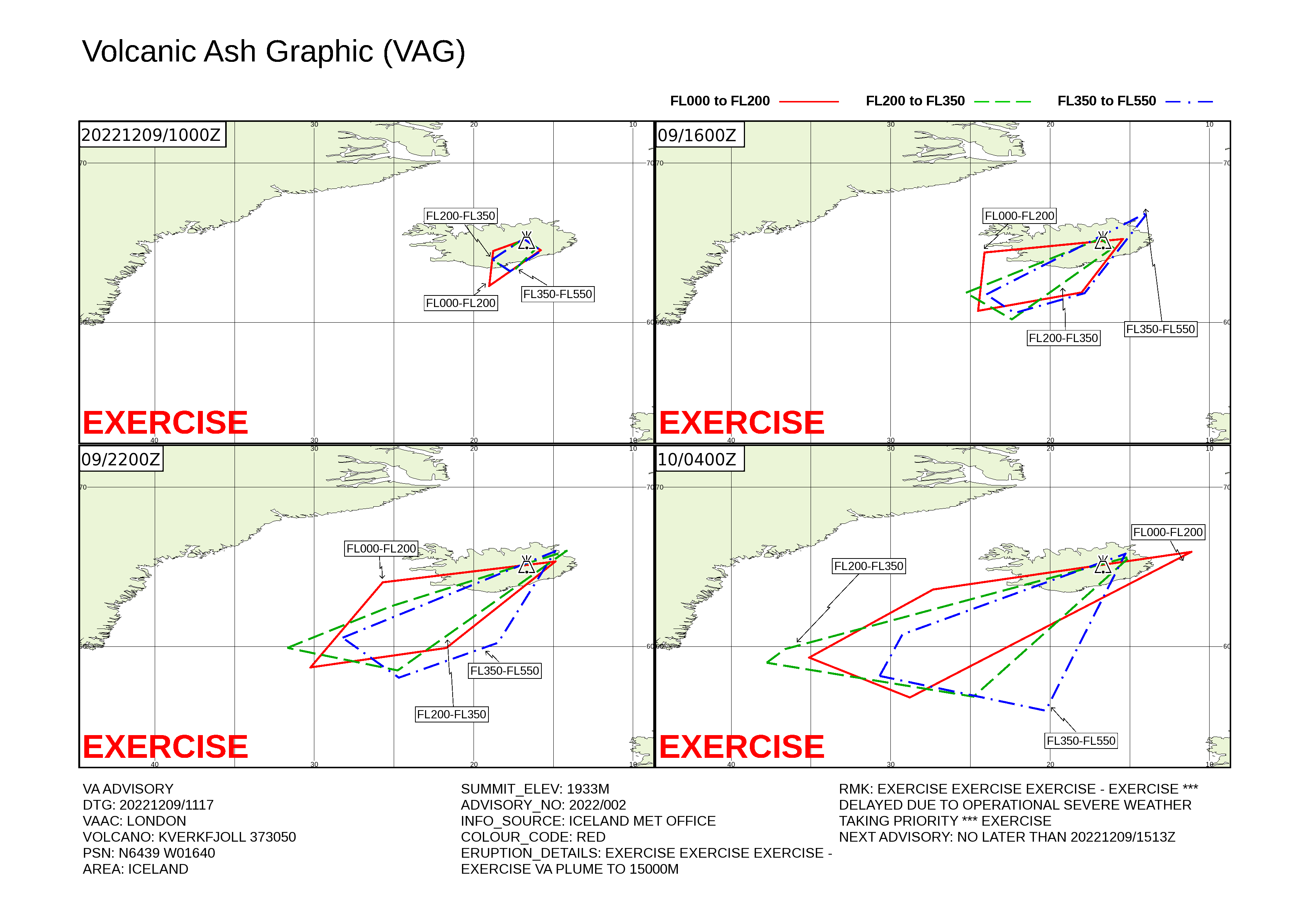 Volcanic ash graphic