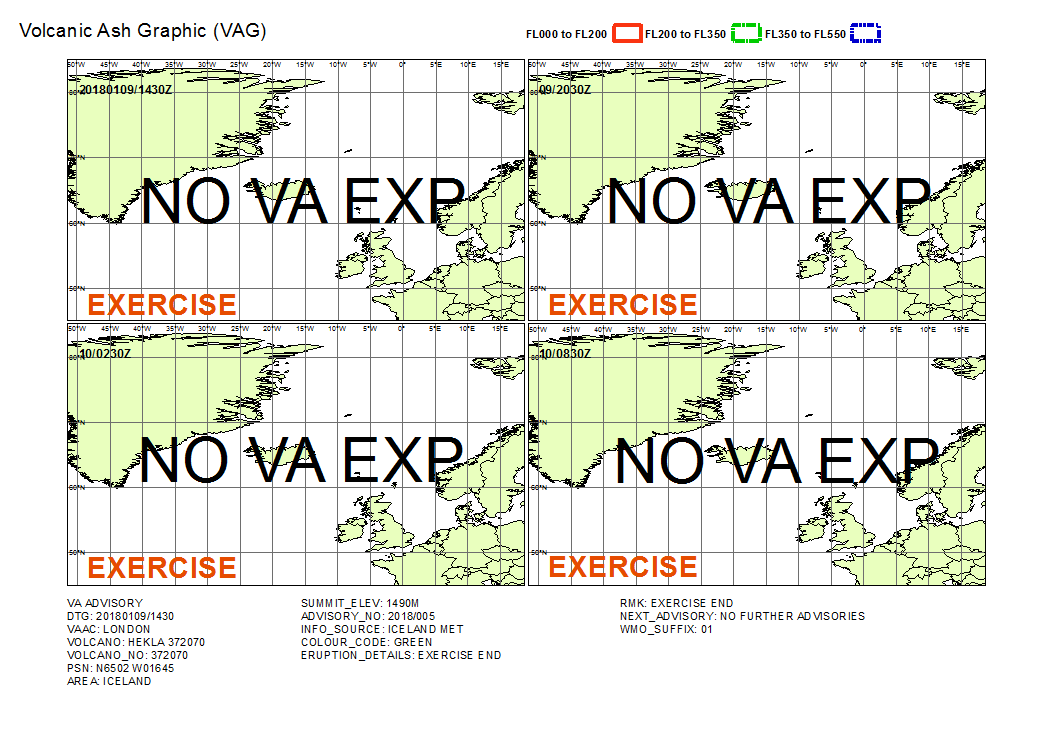 Volcanic ash graphic