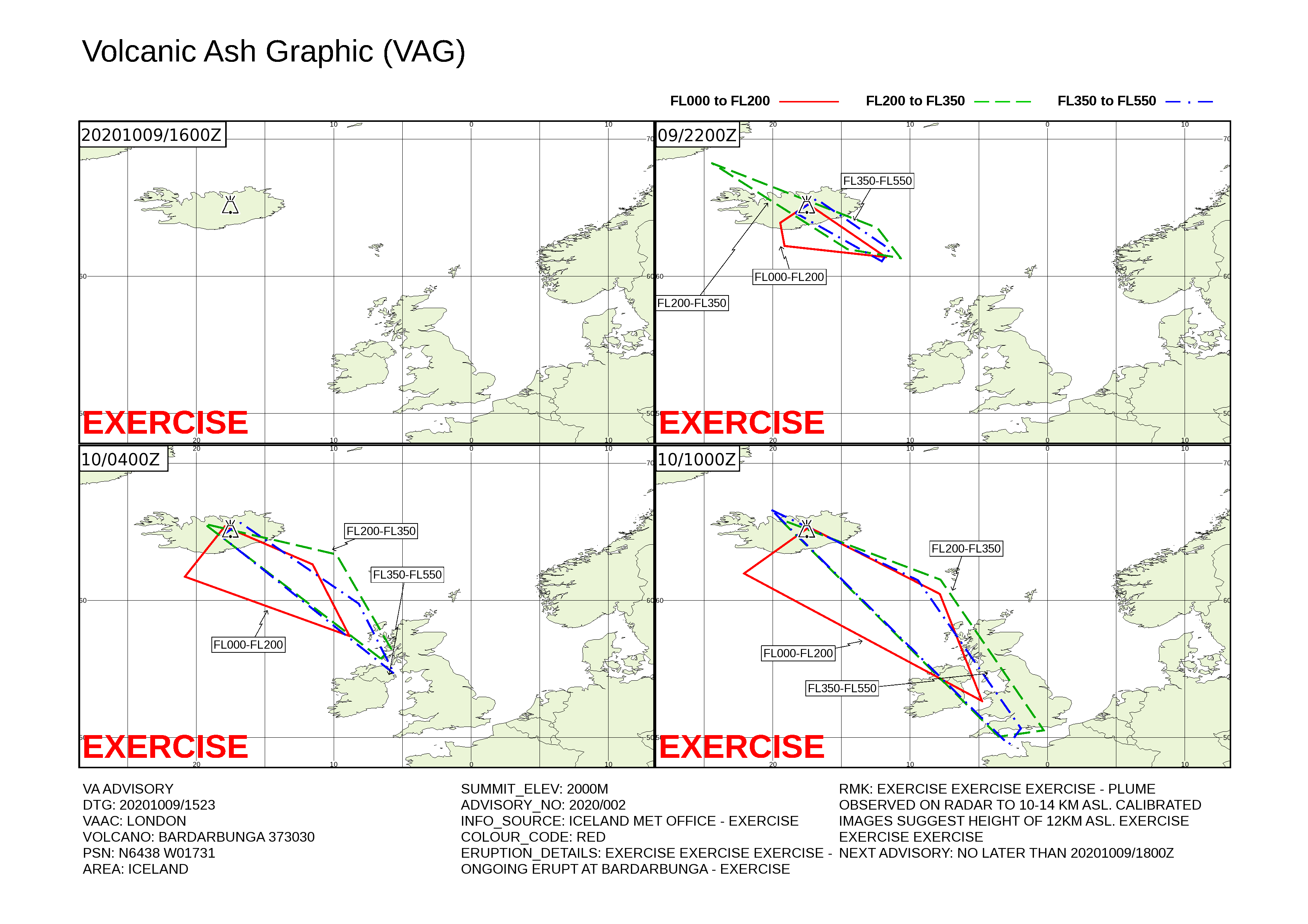 Volcanic ash graphic