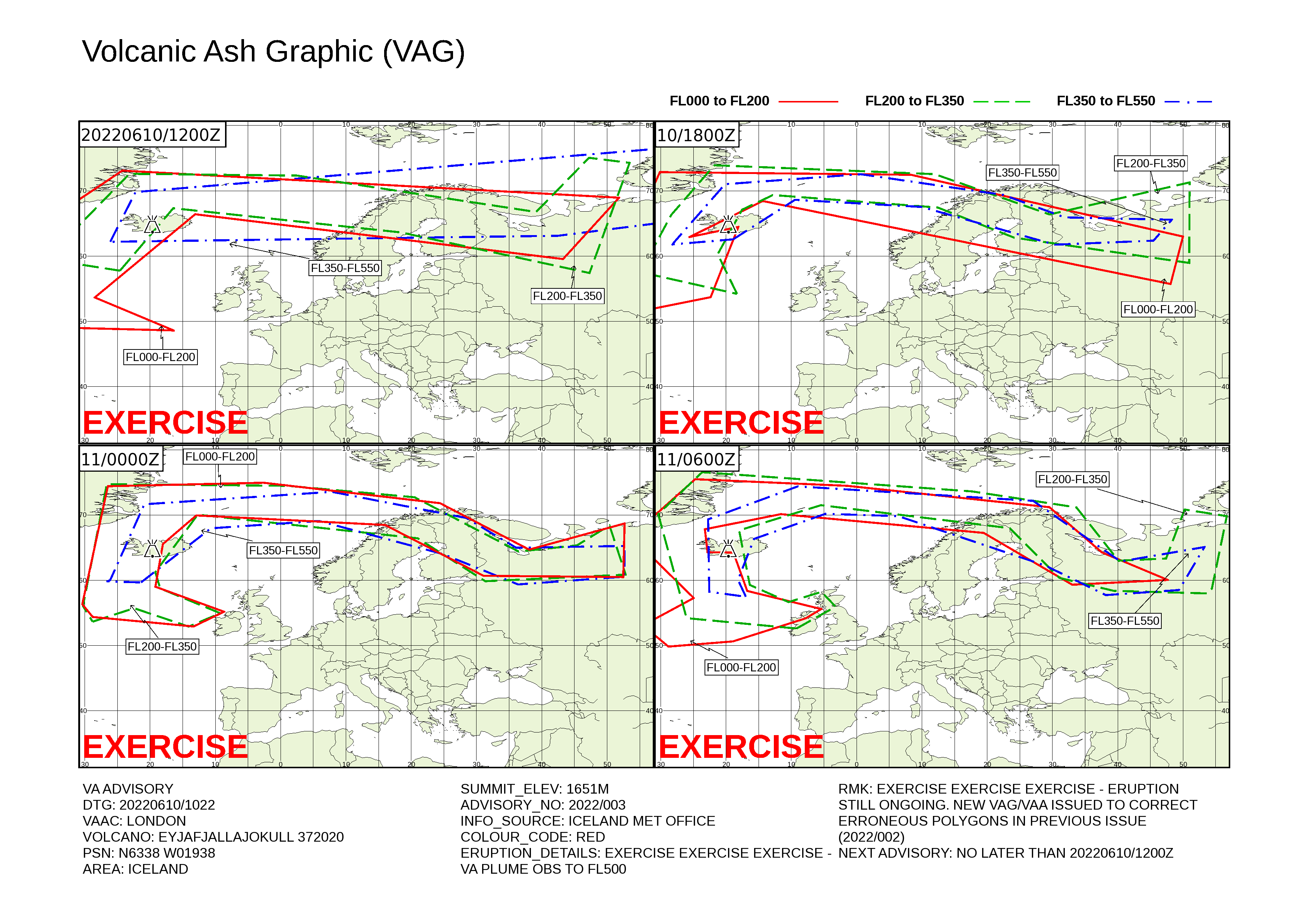 Volcanic ash graphic