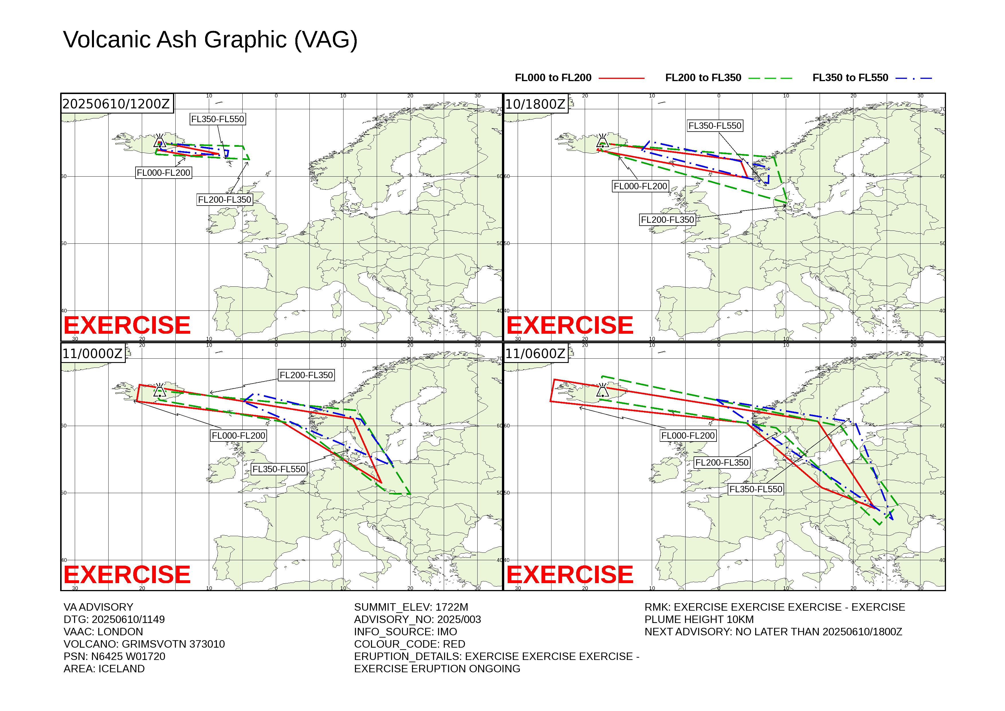 Volcanic ash graphic