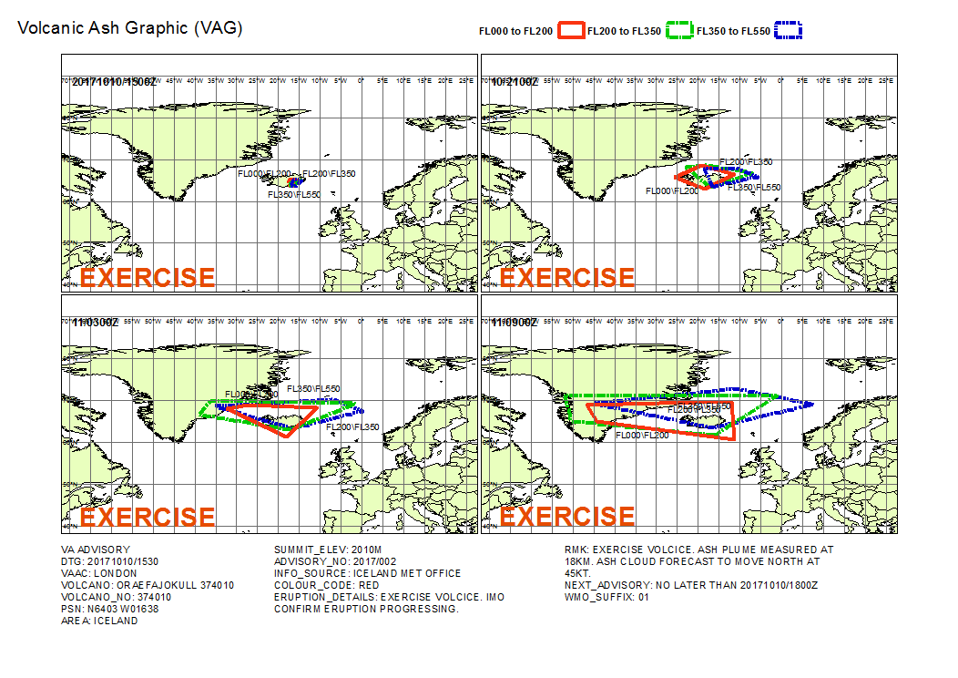 Volcanic ash graphic