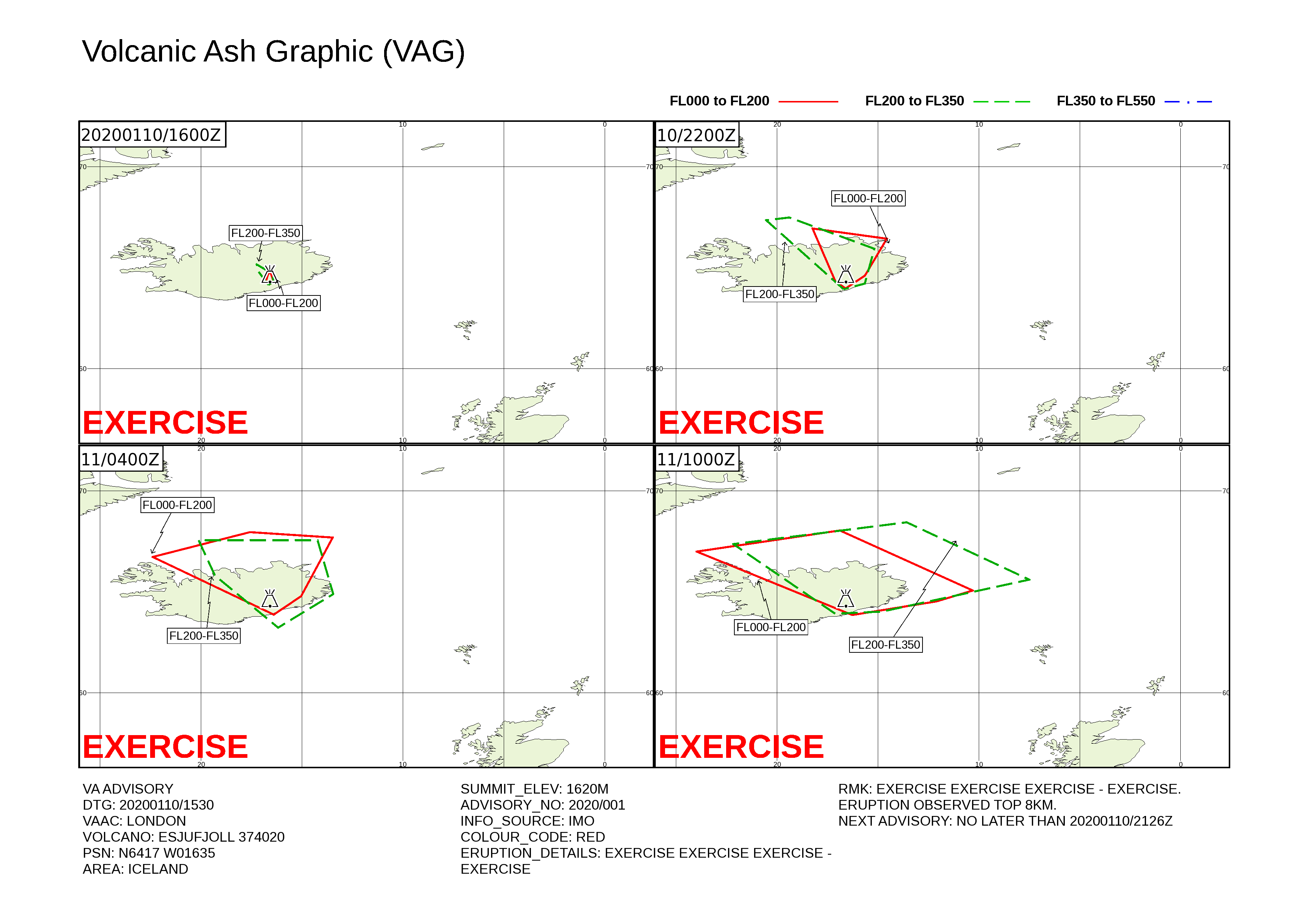 Volcanic ash graphic