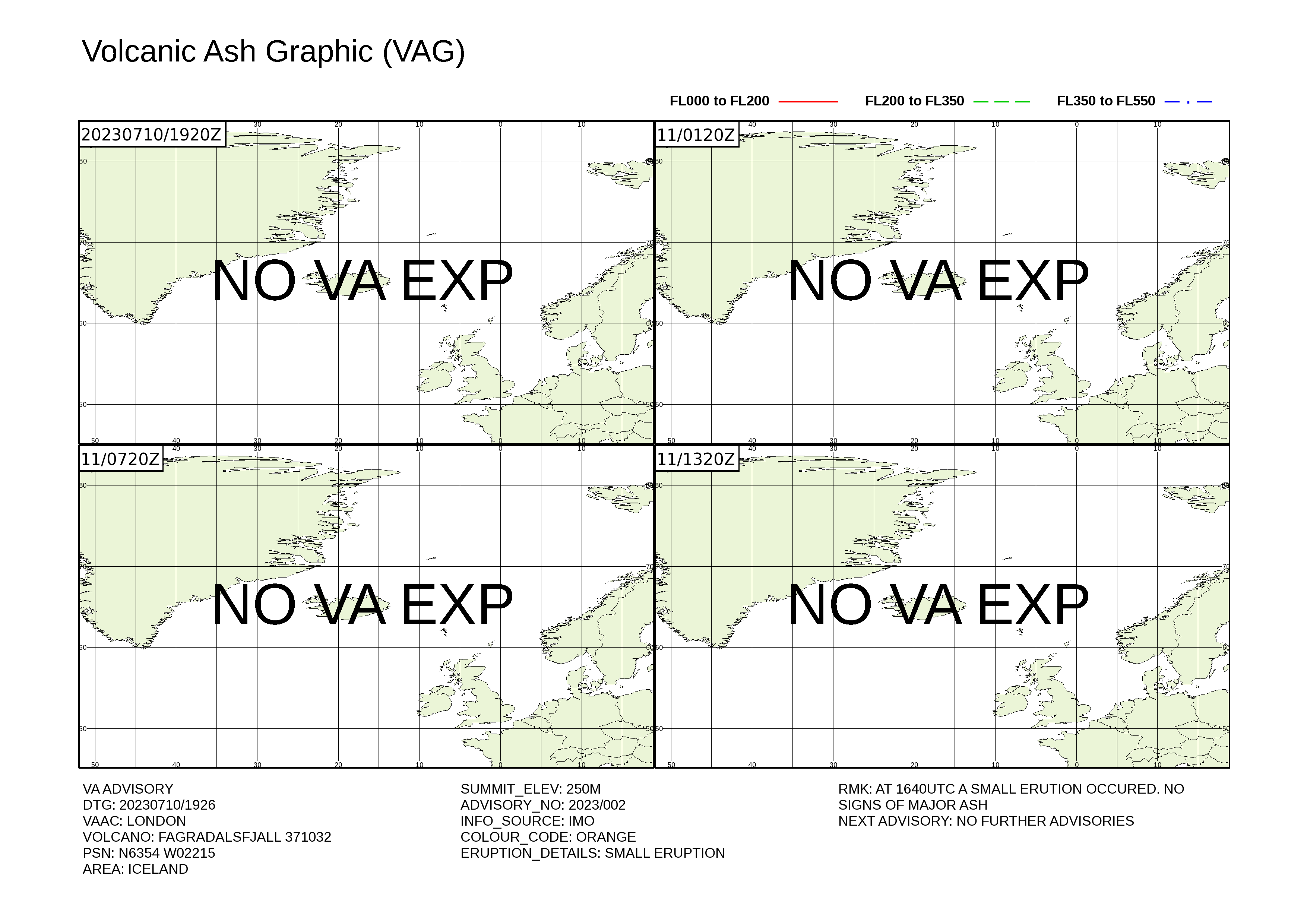 Volcanic ash graphic