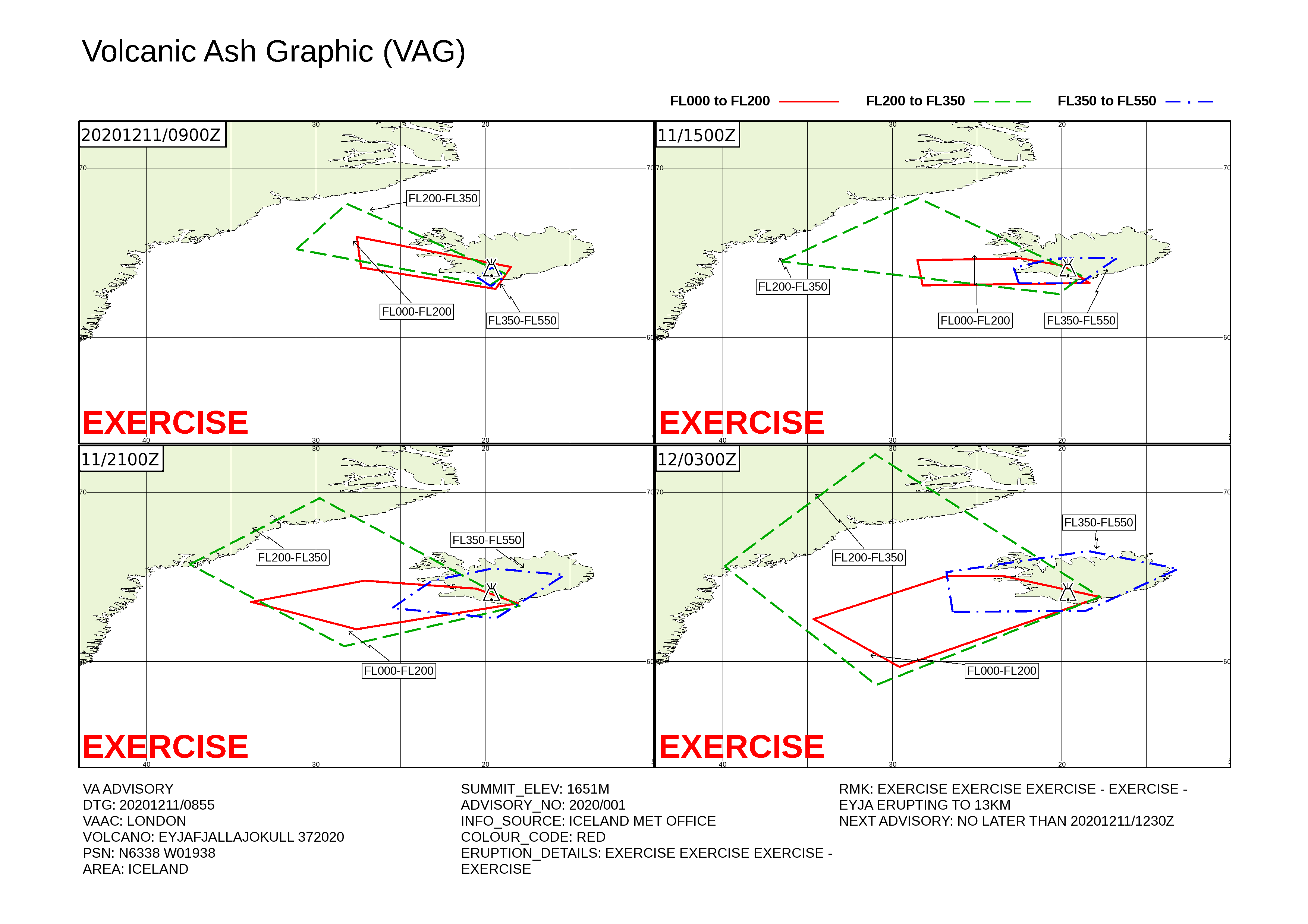 Volcanic ash graphic