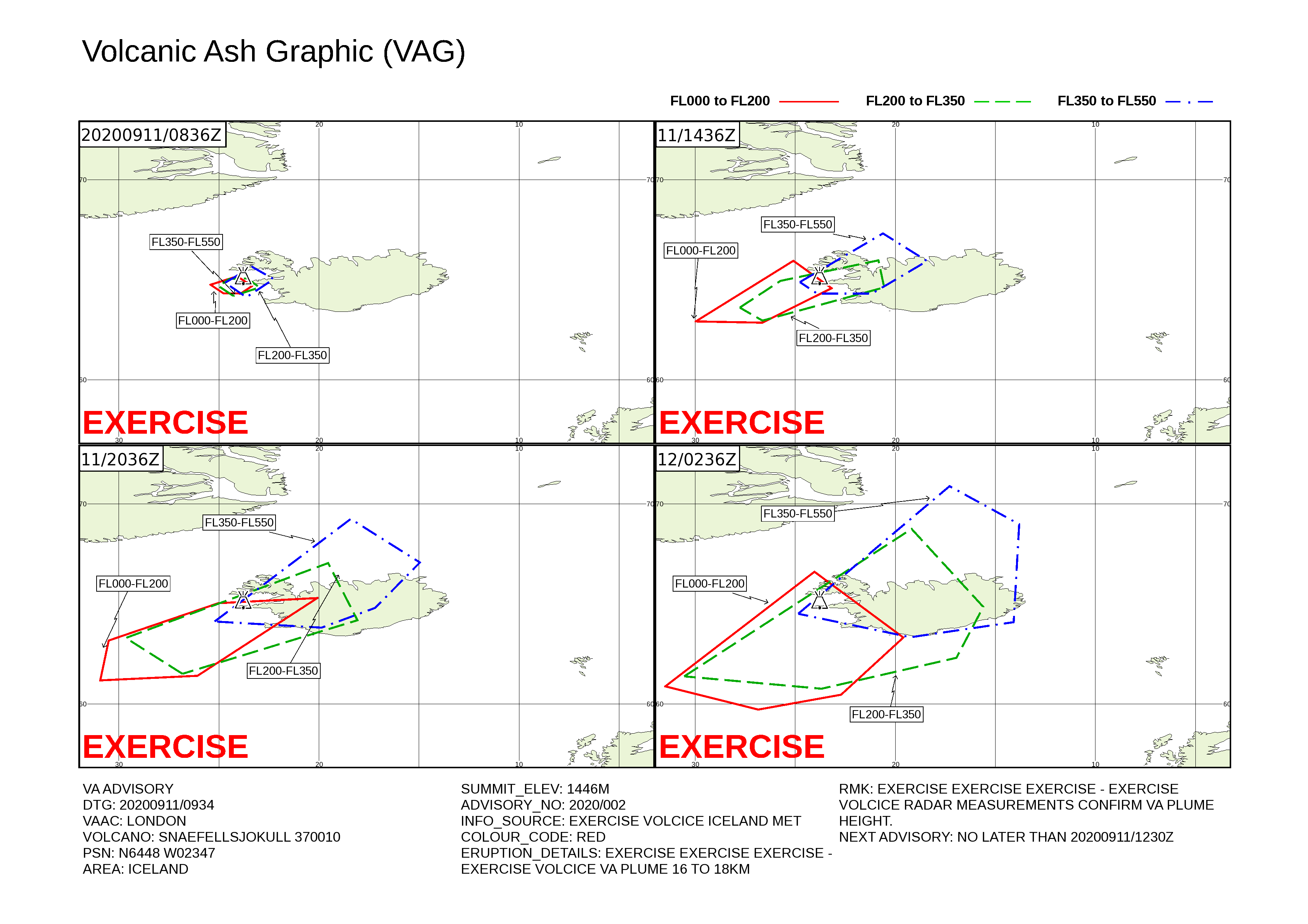 Volcanic ash graphic