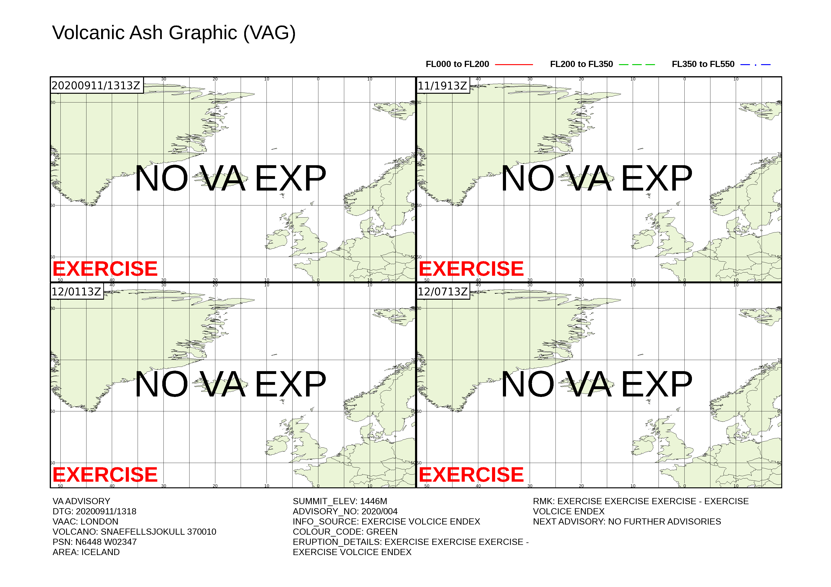 Volcanic ash graphic