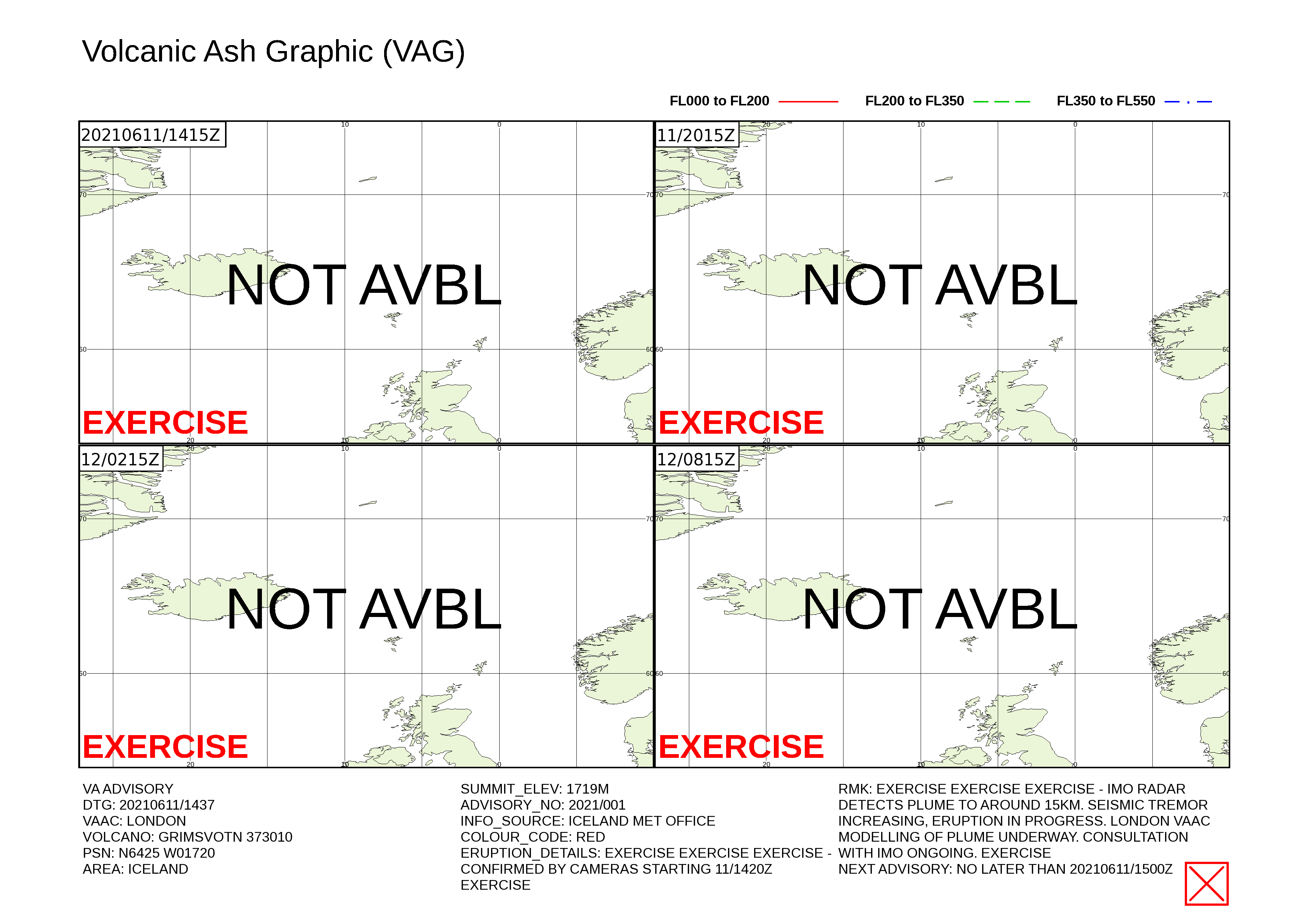 Volcanic ash graphic