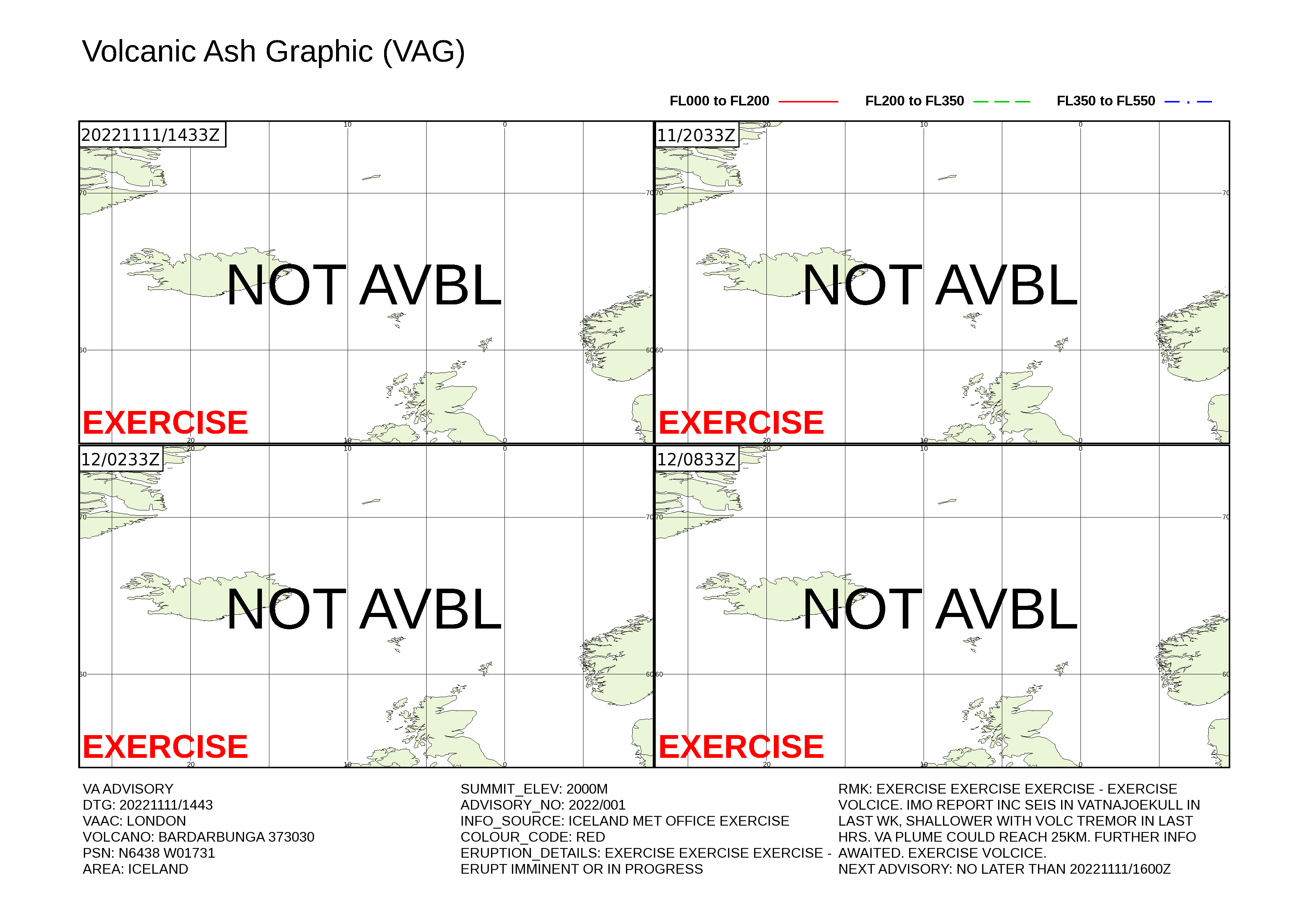 Volcanic ash graphic