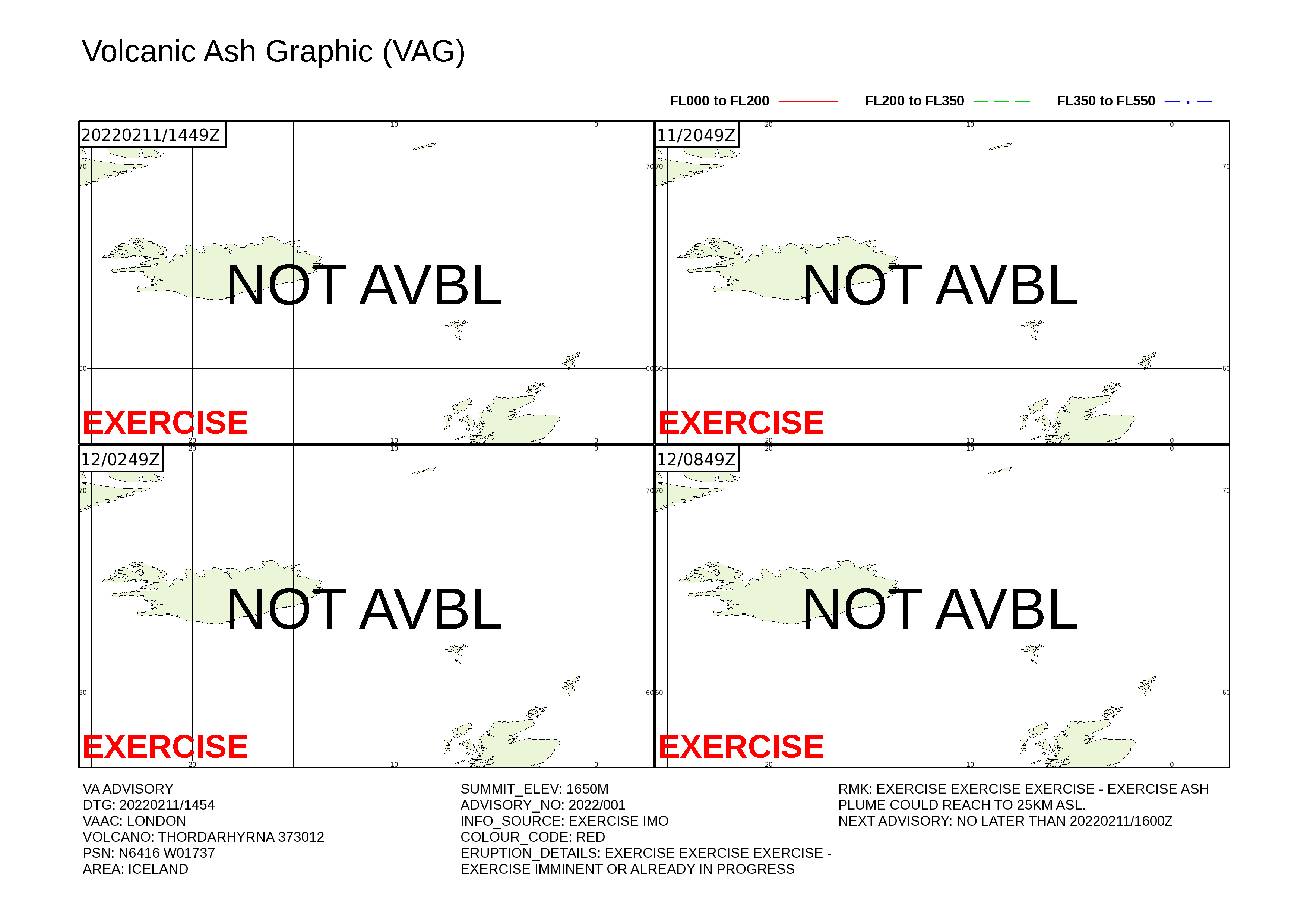 Volcanic ash graphic