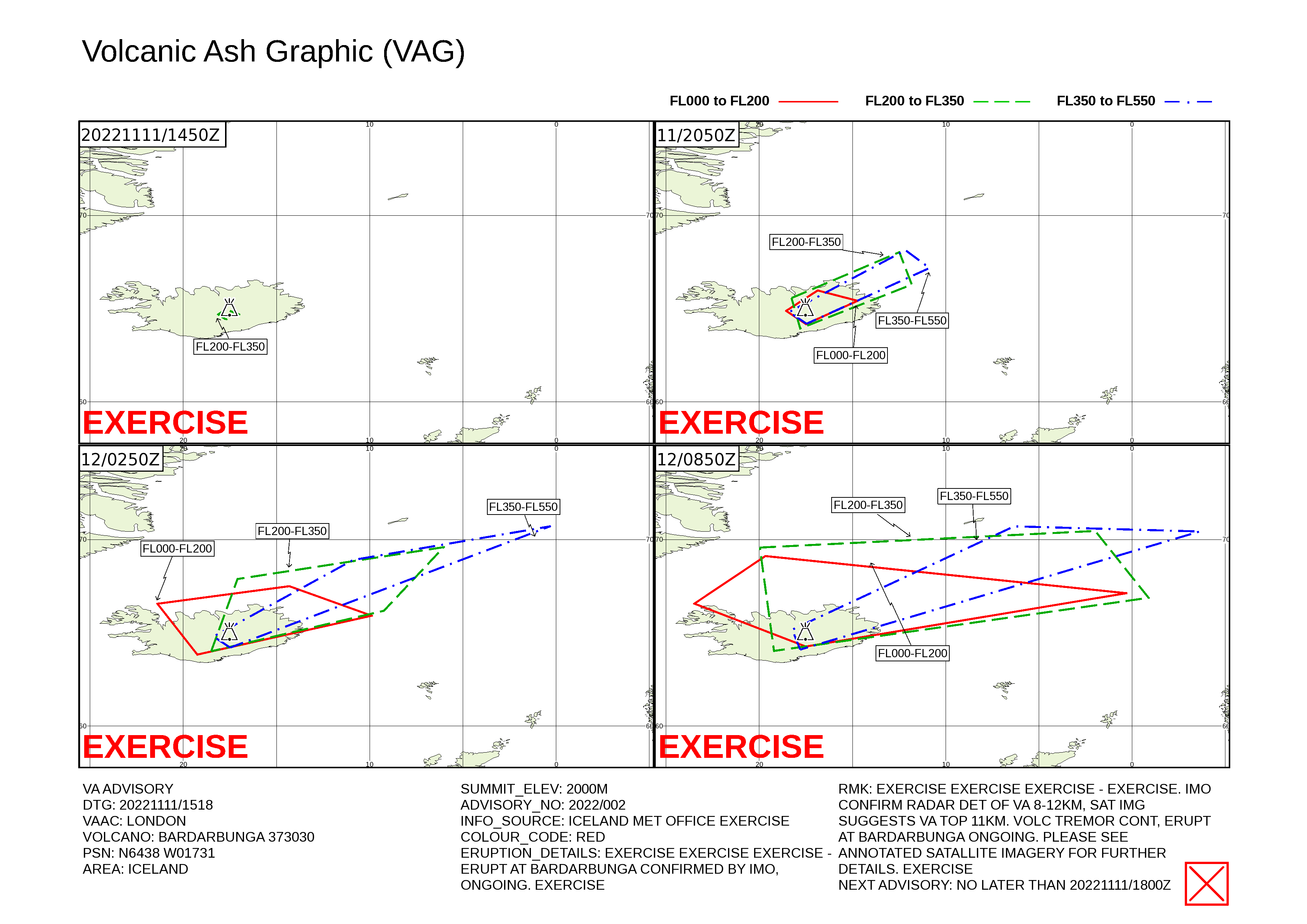 Volcanic ash graphic