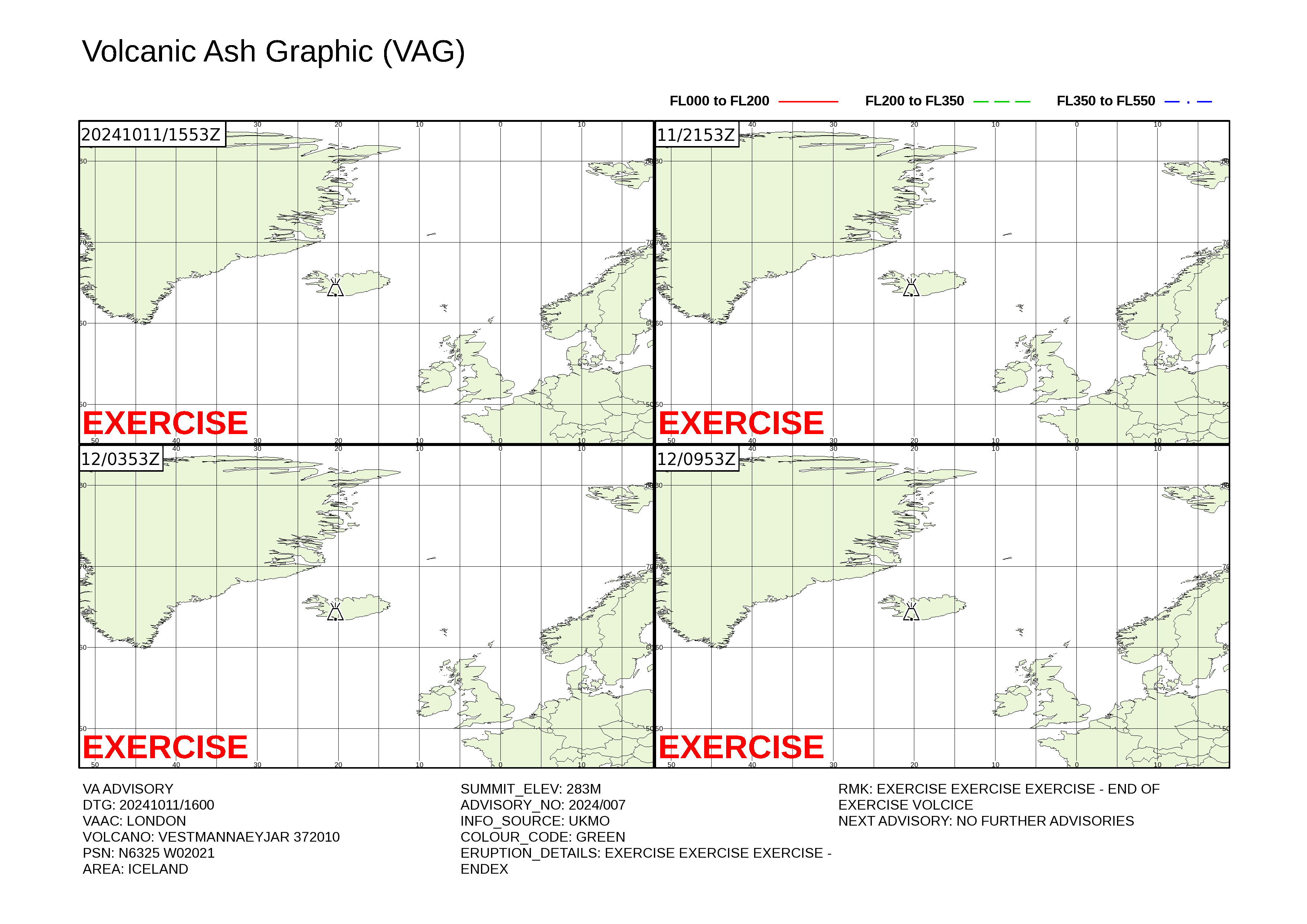 Volcanic ash graphic